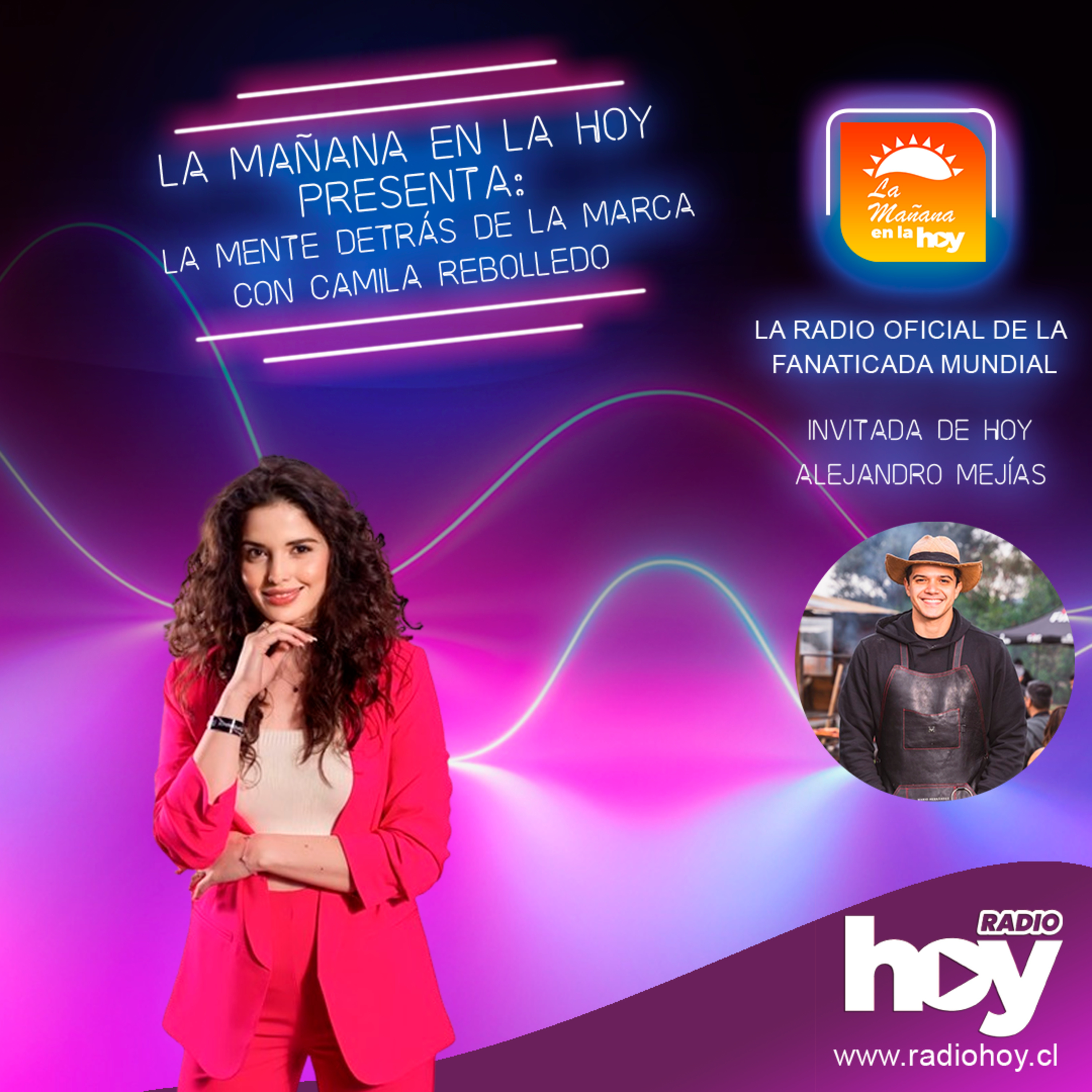 La Mente Detrás de la Marca con Camila Rebolledo | La Mañana en la Hoy 23-08-24 episode artwork