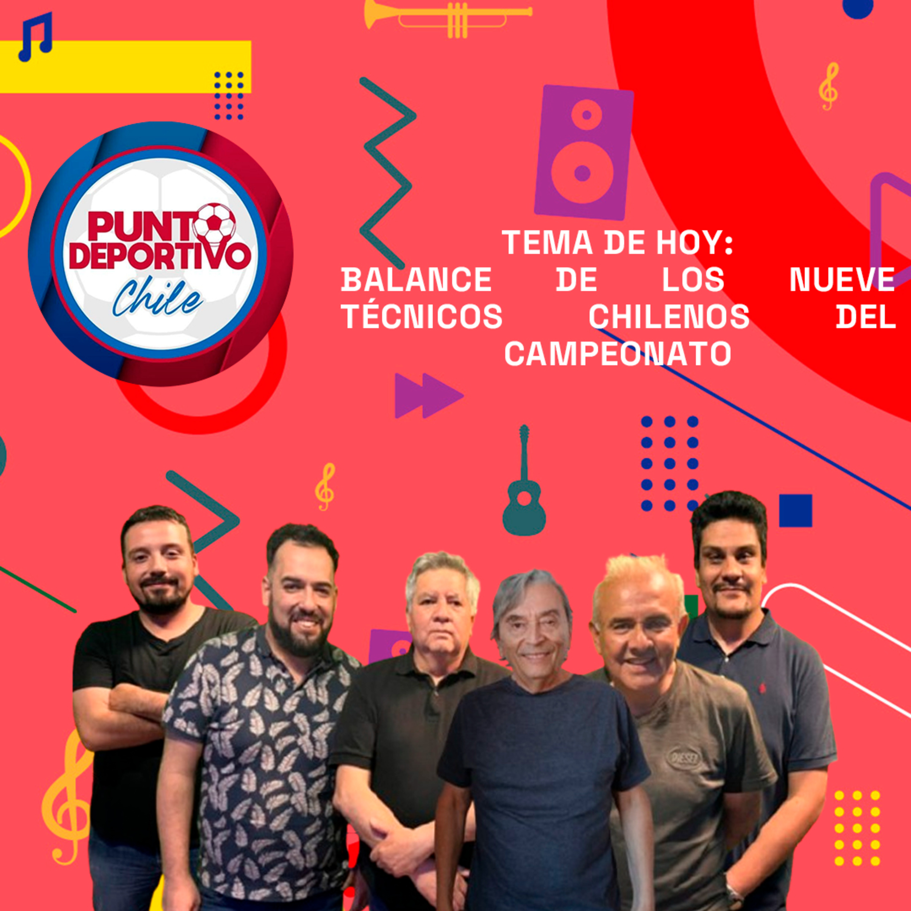 Balance de los nueve técnicos chilenos del campeonato | Punto Deportivo 24-02-25 episode artwork