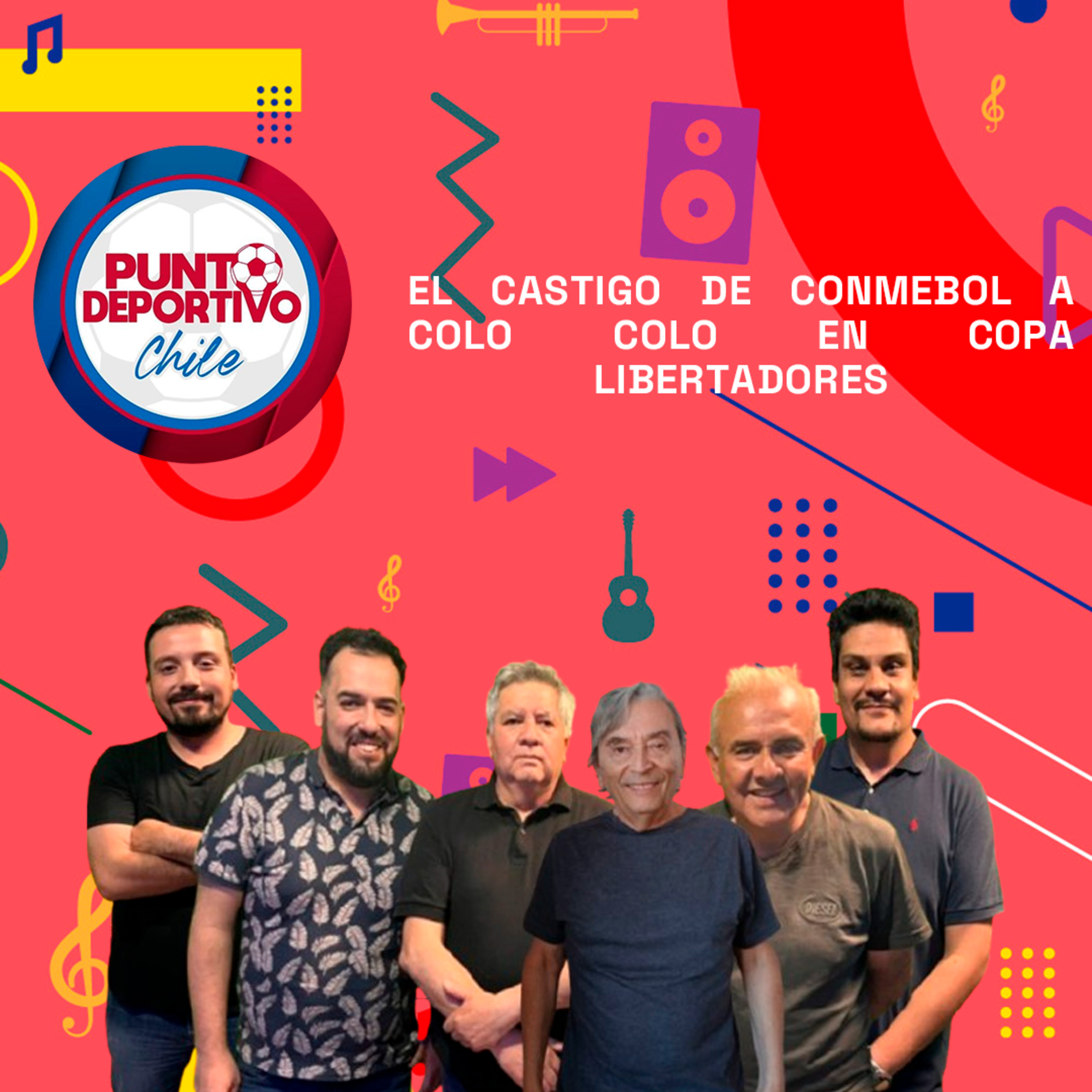 El castigo de conmebol a Colo Colo en Copa Libertadores | Punto Deportivo 30 04 25 episode artwork