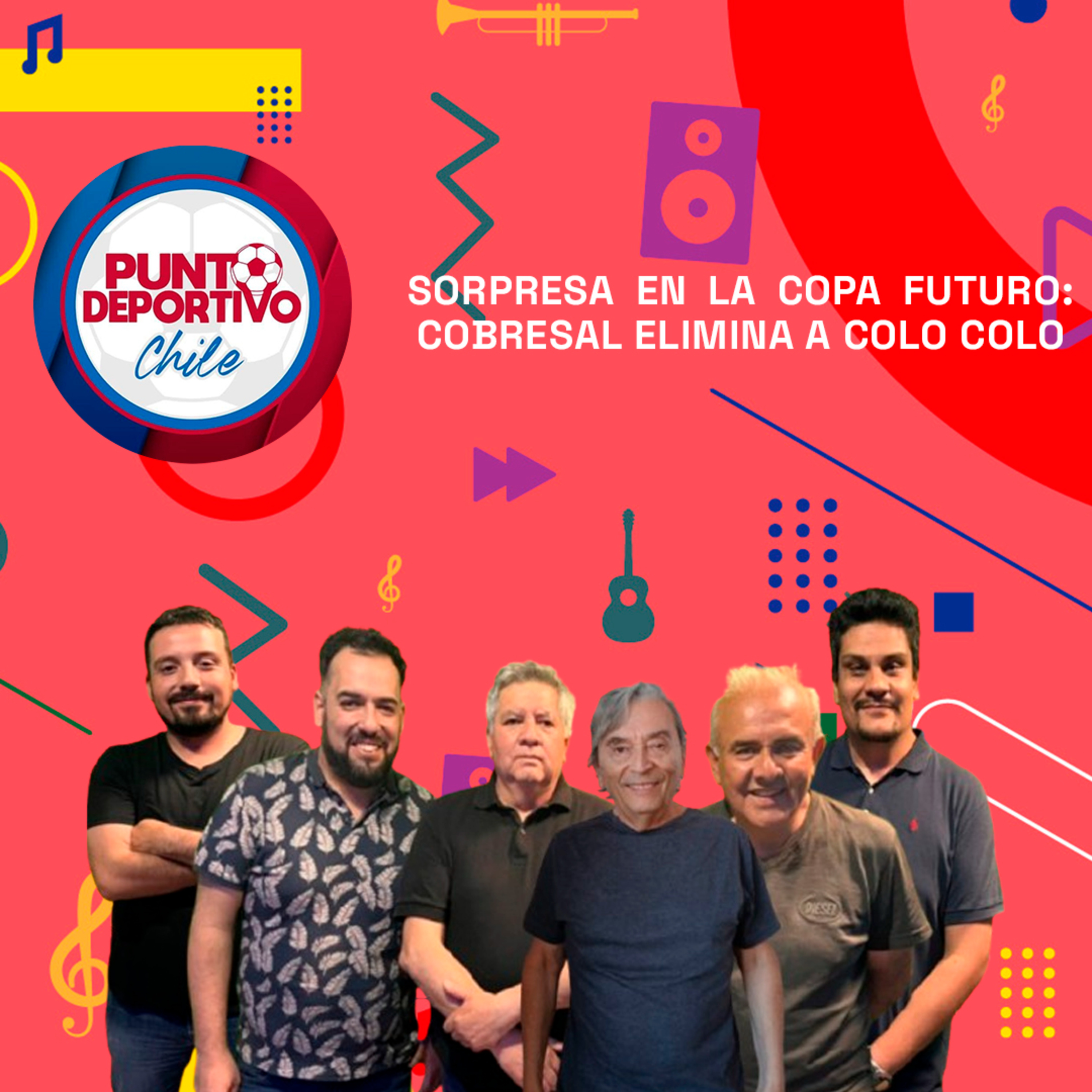 Sorpresa en la Copa Futuro: Cobresal elimina a Colo Colo | Punto Deportivo 01-07-25 episode artwork