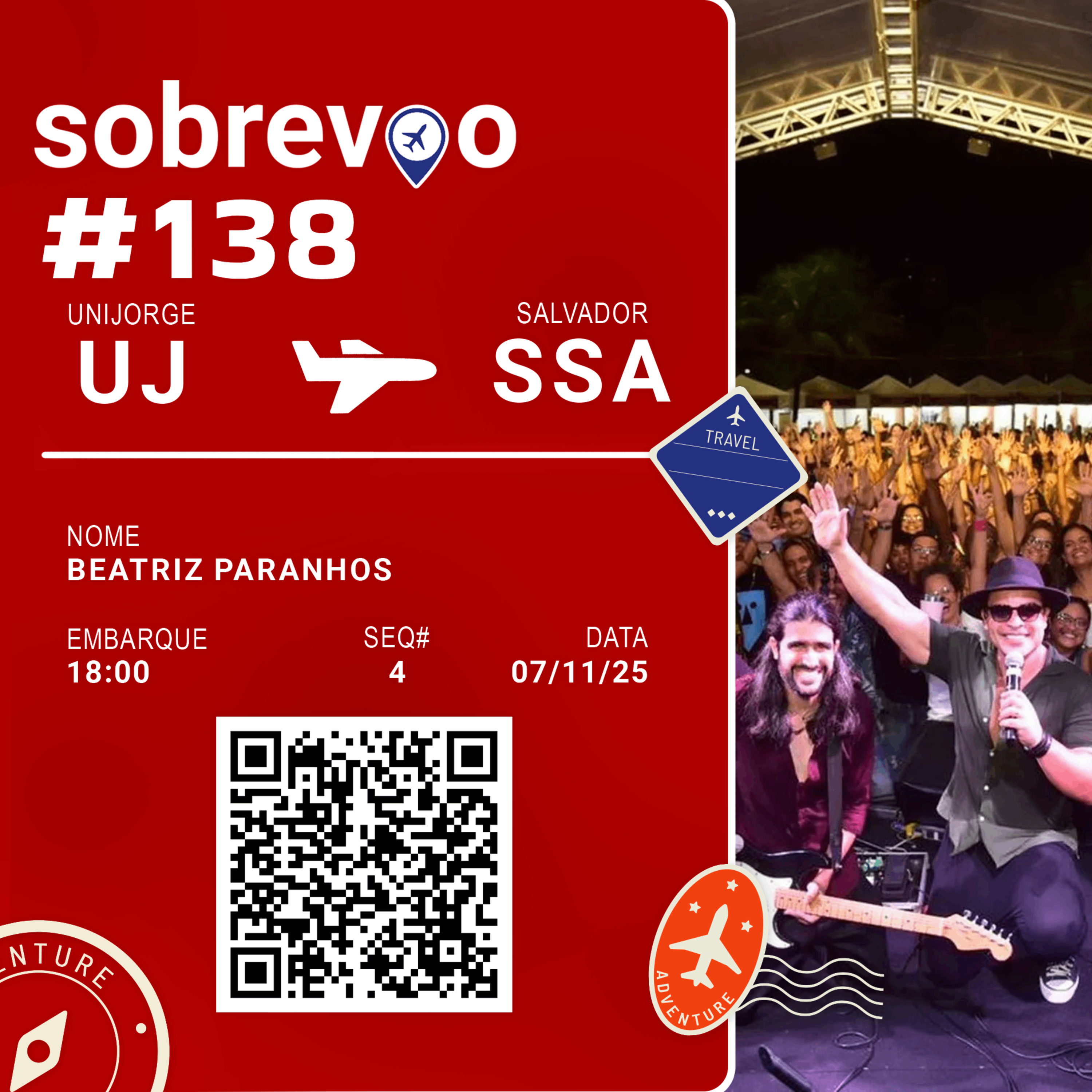 Sobrevoo #138 - Mutirão acontece em novembro para exames oncológicos em Salvador e Feira de Santana, estudantes do ENEM 2025 terão gratuidade nos metrôs de Salvador, entre outras notícias.  episode artwork