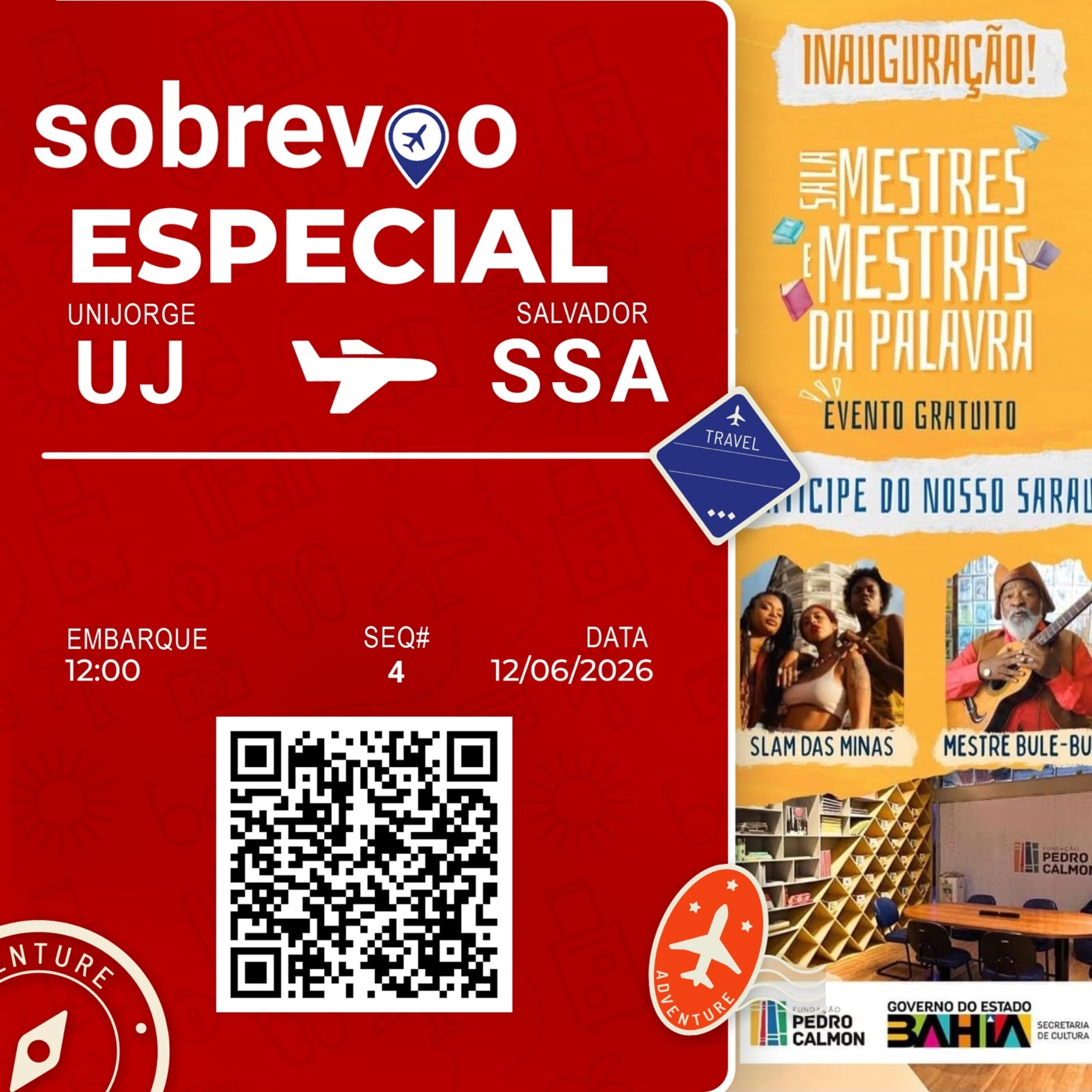 Sobrevoo #157 - Celíacos, Mestres e Mestras da Palavra, ingestão de açúcar, Cameratas da OSBA episode artwork