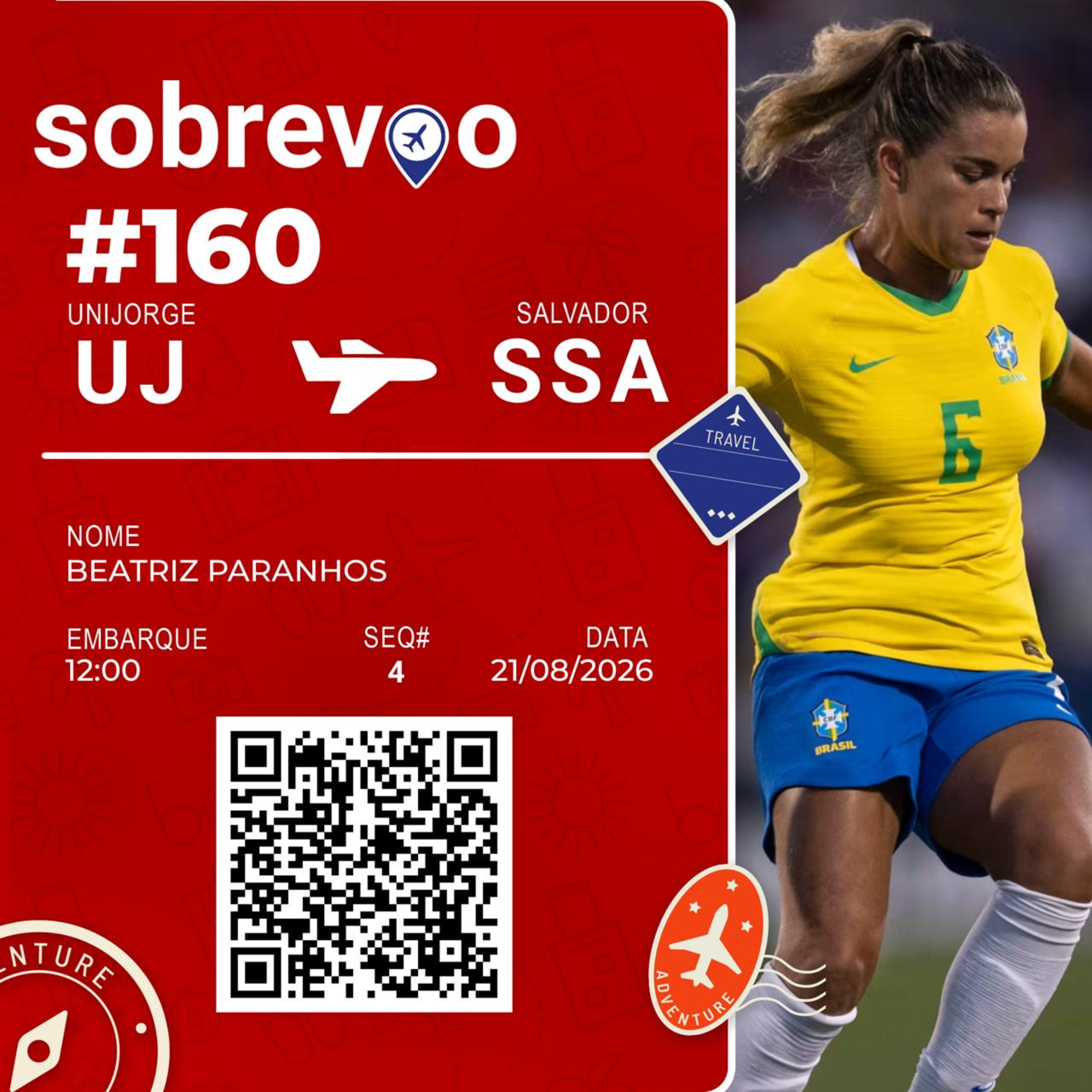 Sobrevoo #160 - Espetáculo Moraes Musical Moreira e Salvador na Copa do Mundo Feminina 2027 episode artwork