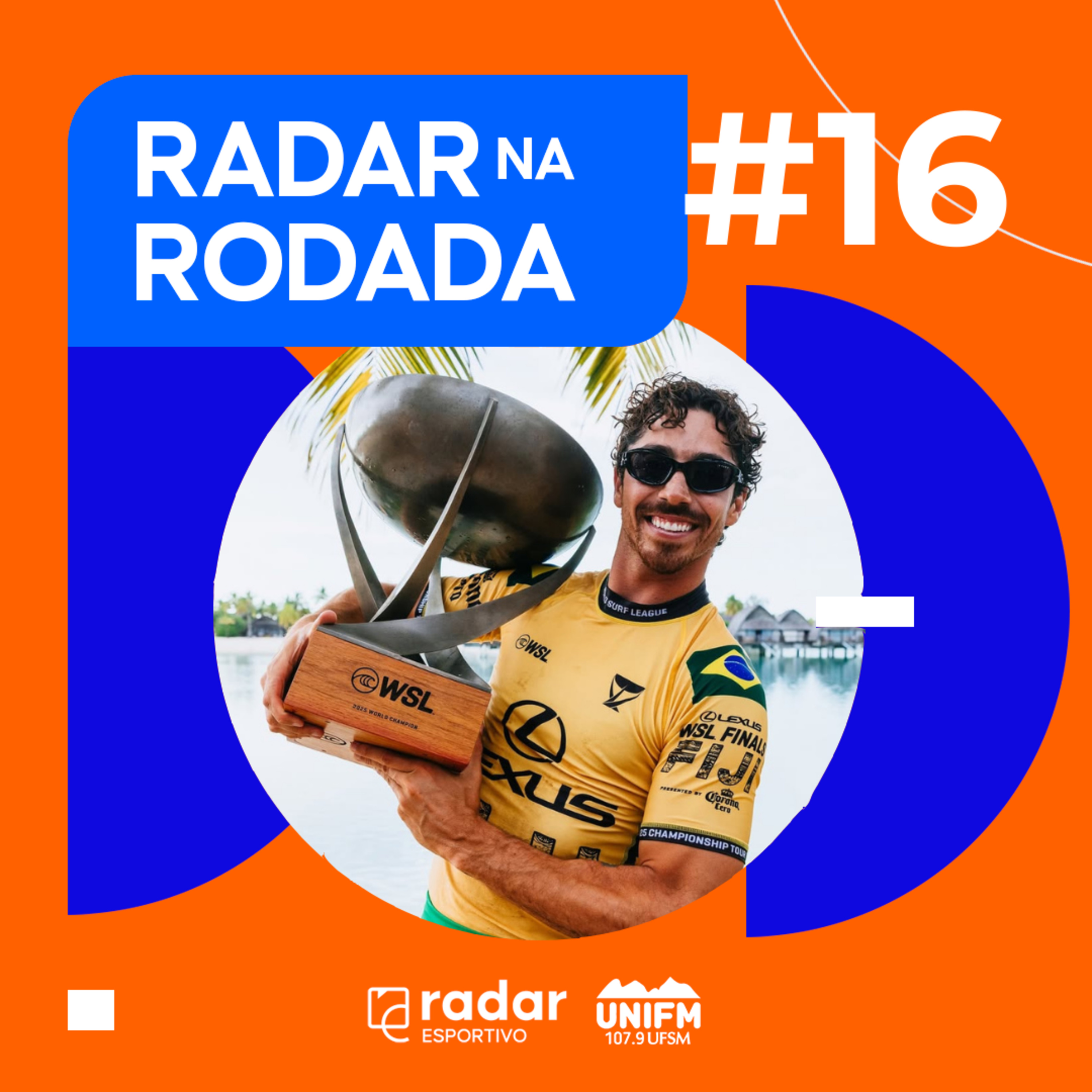 Radar na Rodada #16 Yago Dora é campeão mundial de surfe episode artwork