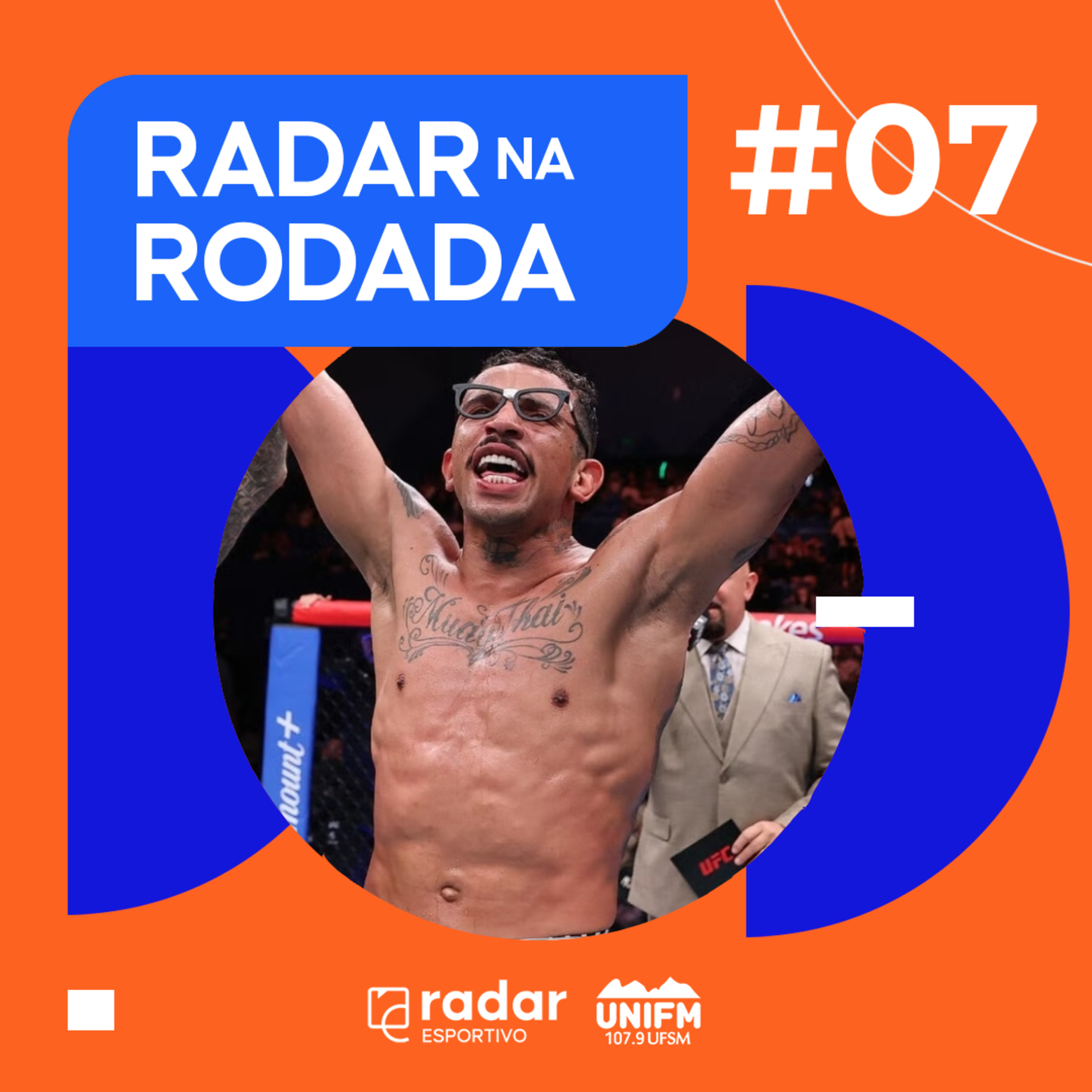 Radar na Rodada #07 Vitória do Carlos Prates no UFC Fight Night episode artwork