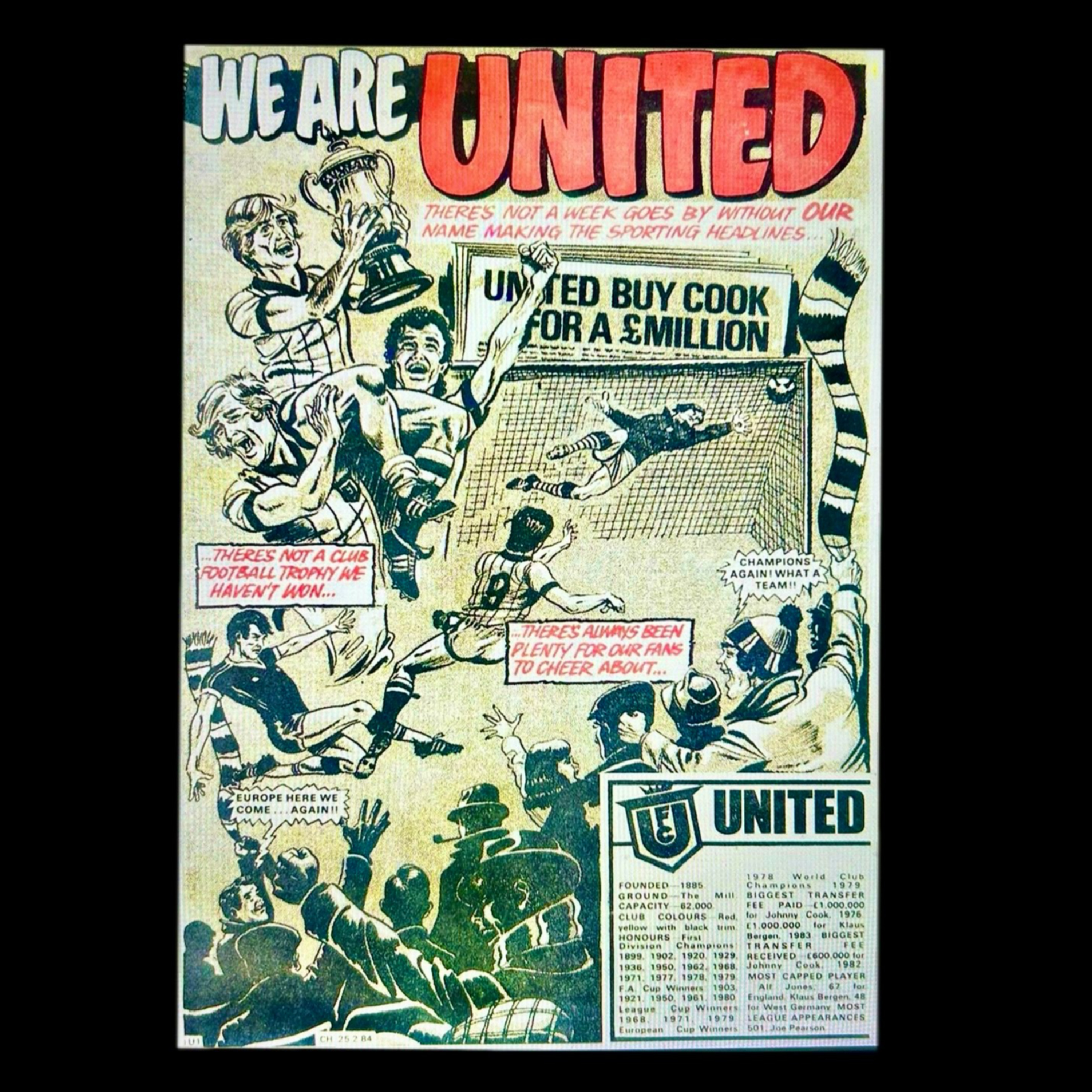 The "We Are United" story - the beginning! plus Melchester Rovers 1984/85 CWC action | Champ/We Are United Ep 96 episode artwork