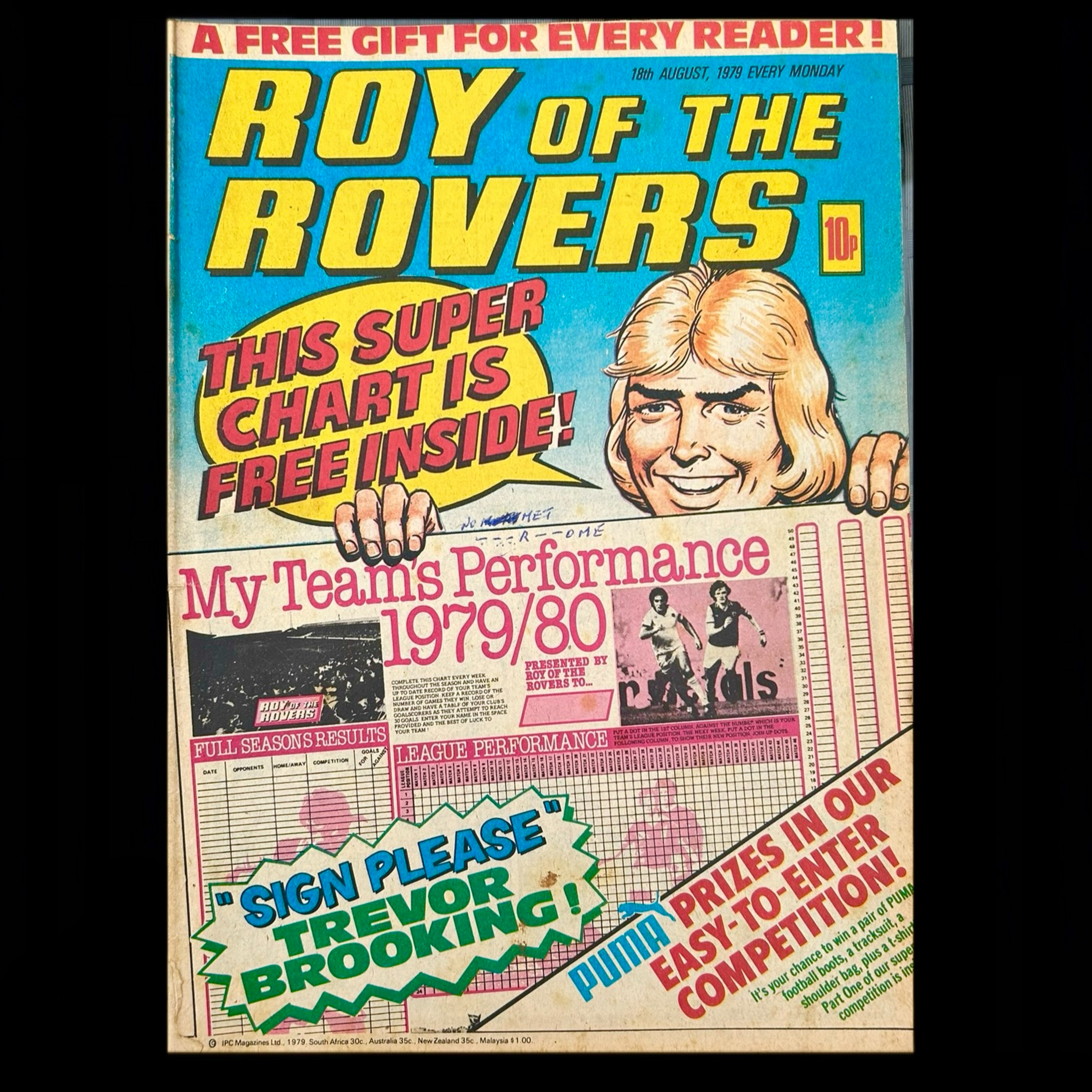 The Roy of The Rovers comic - season 1979/80 & the "We Are United" story wk 11 | Champ/We Are United Ep 117 episode artwork
