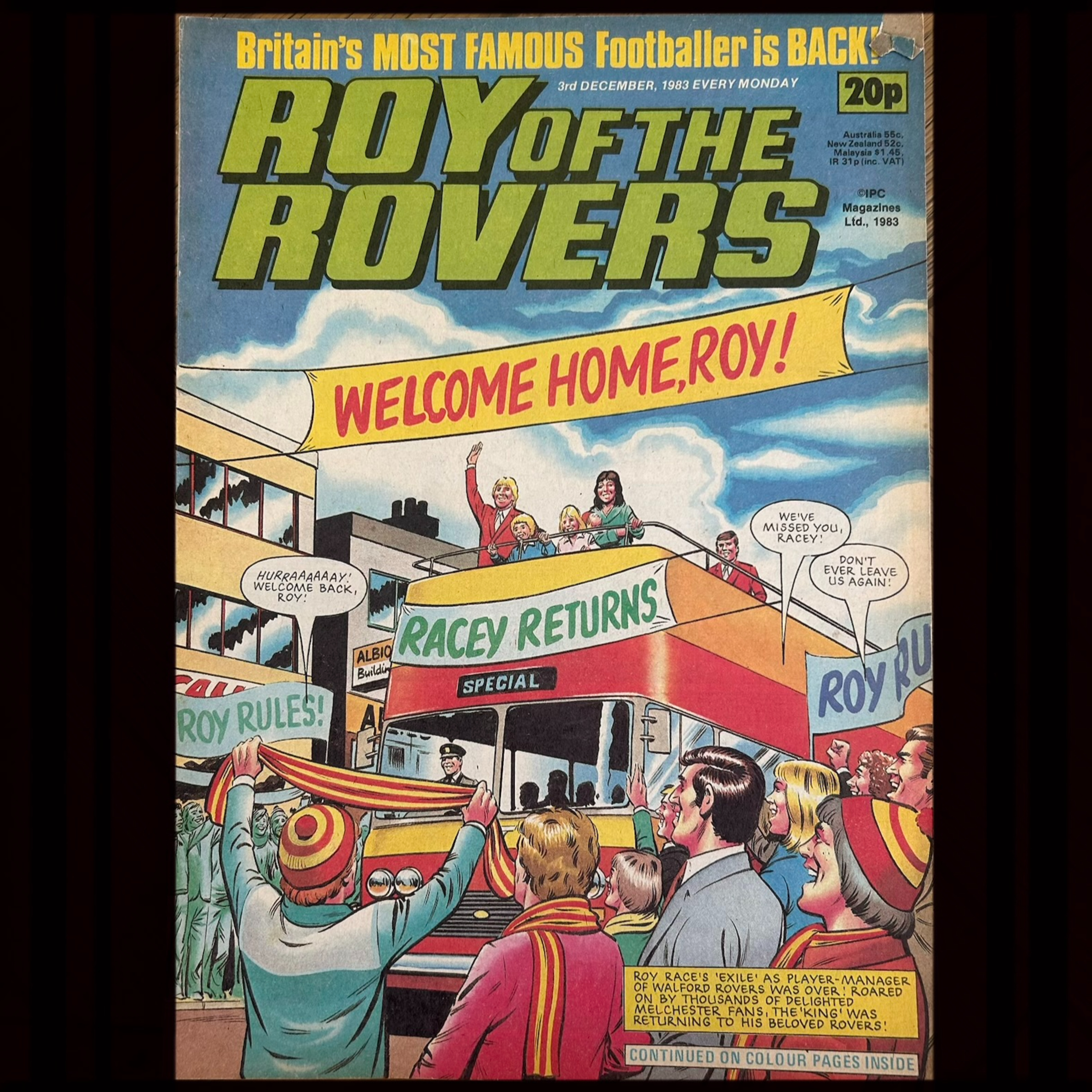 The Roy of The Rovers comic - season 1983/84 | Ep 126  episode artwork
