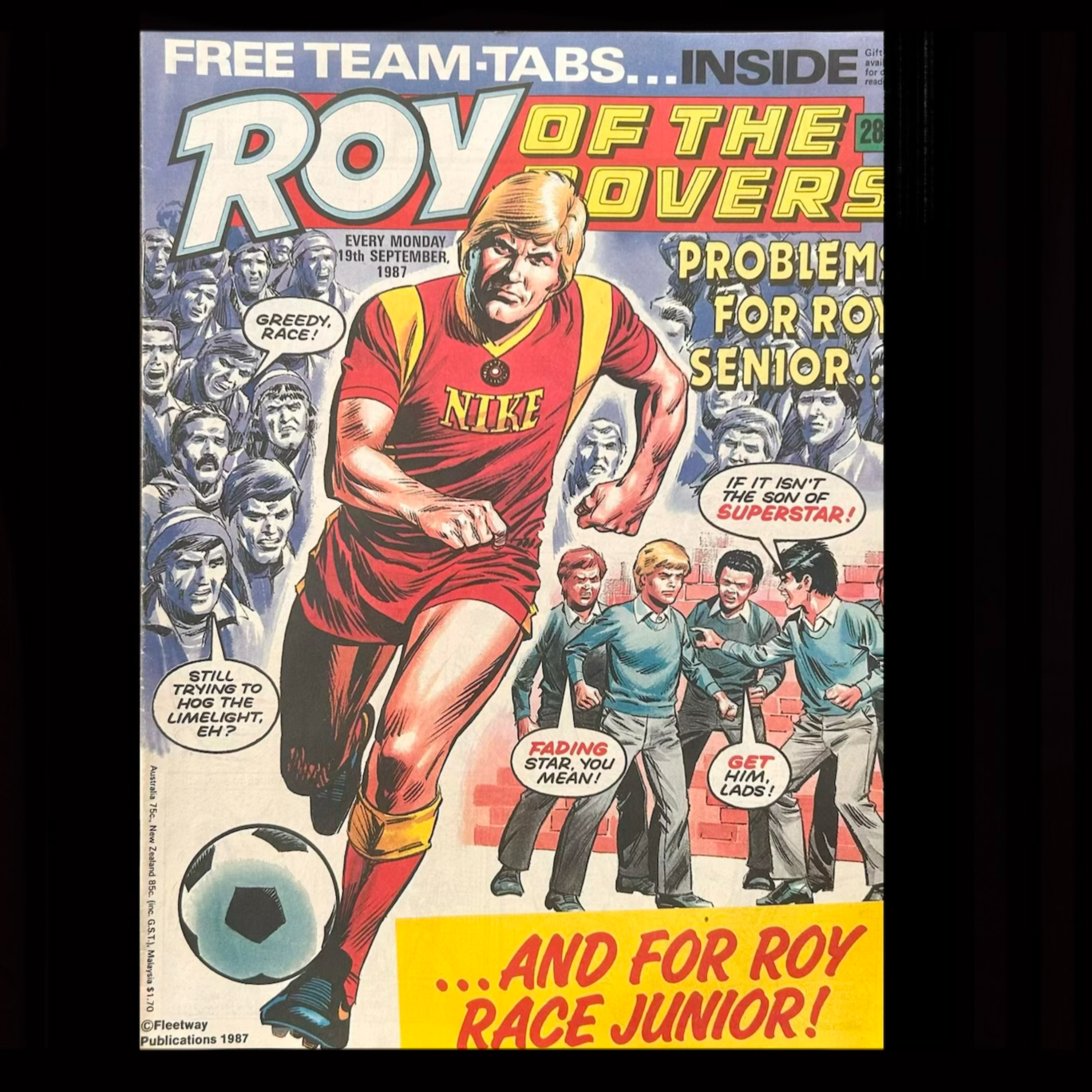 The Roy of the Rovers comic season 1987/88 | Ep 138  episode artwork