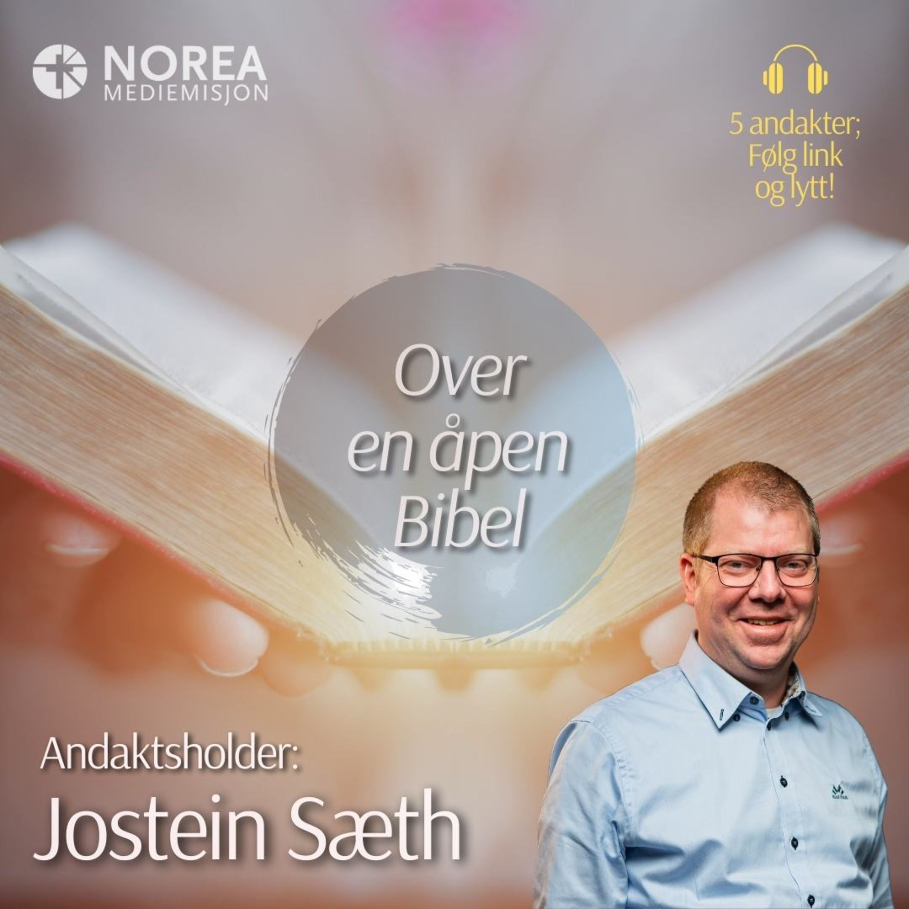 Over en åpen Bibel