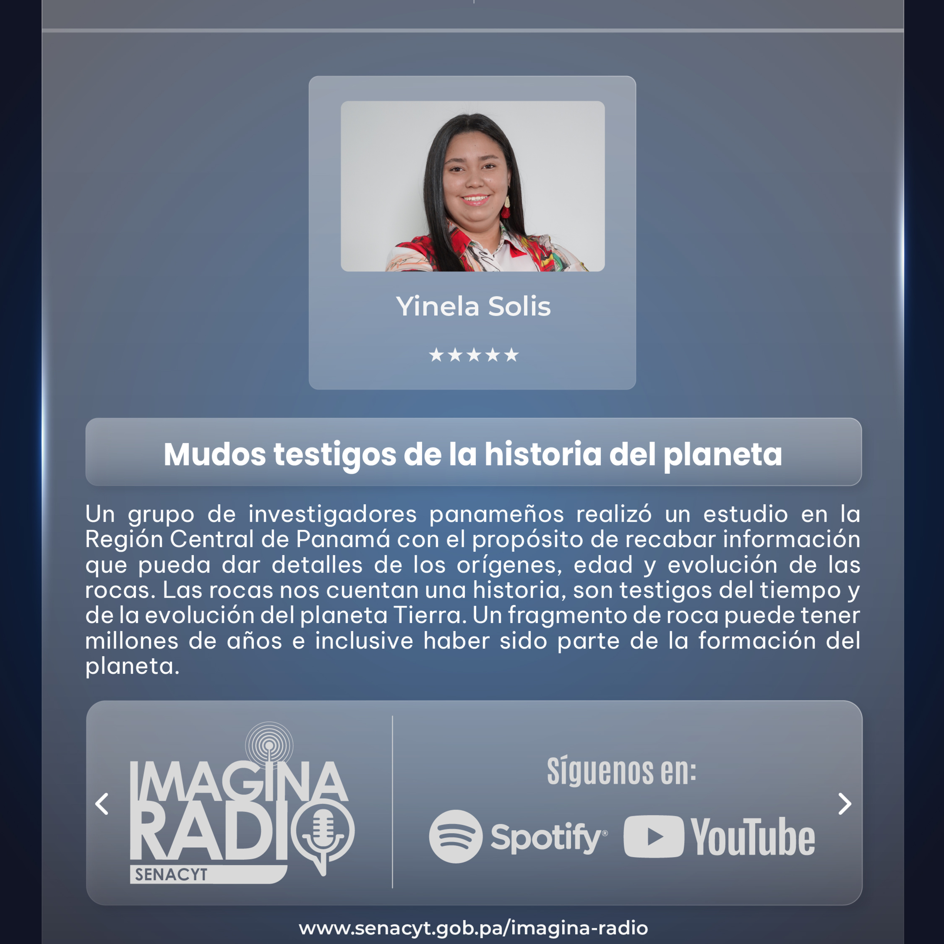 Portada de IMAGINA RADIO - SENACYT