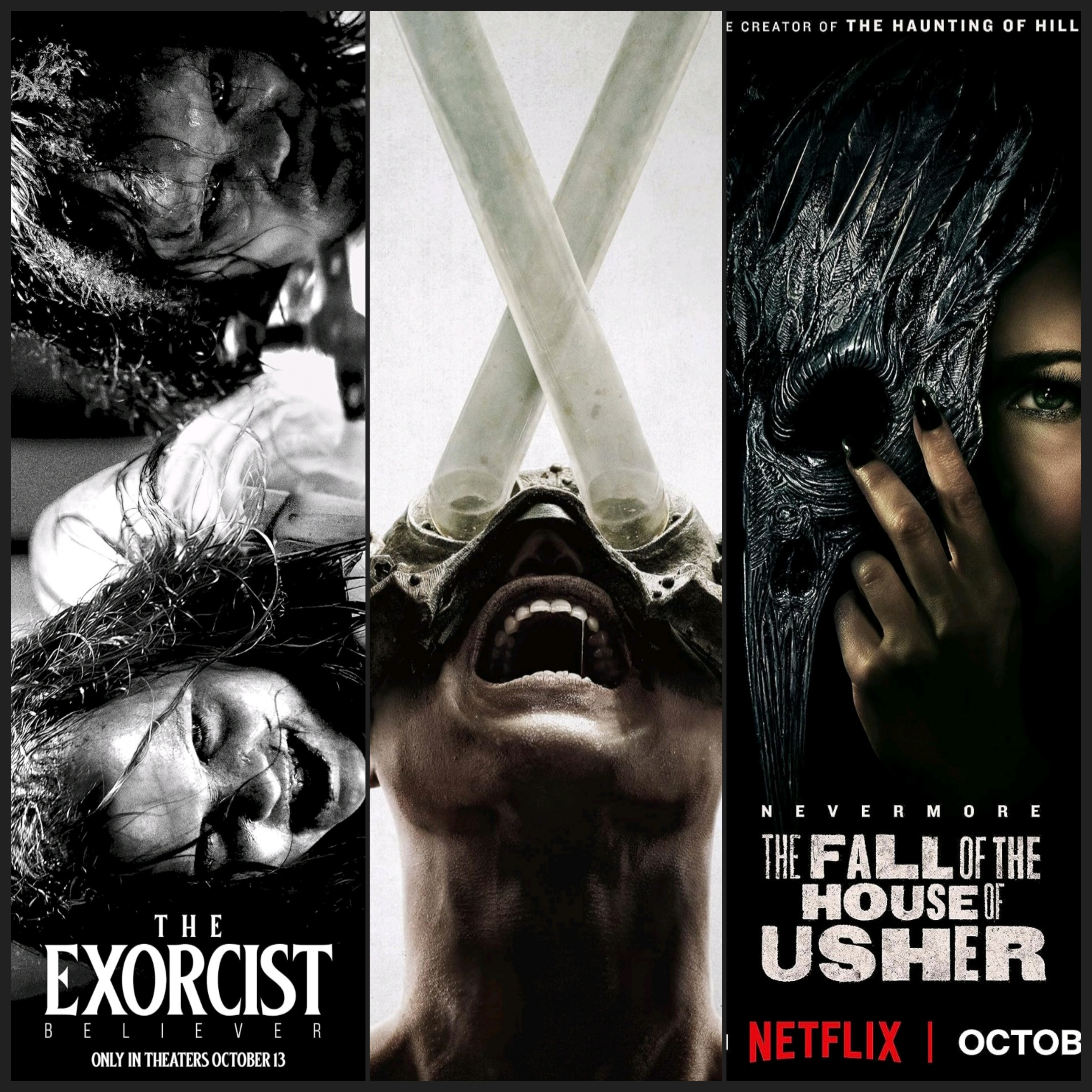 #111 - O Exorcista: Crente; Saw X; A Queda da Casa de Usher episode artwork