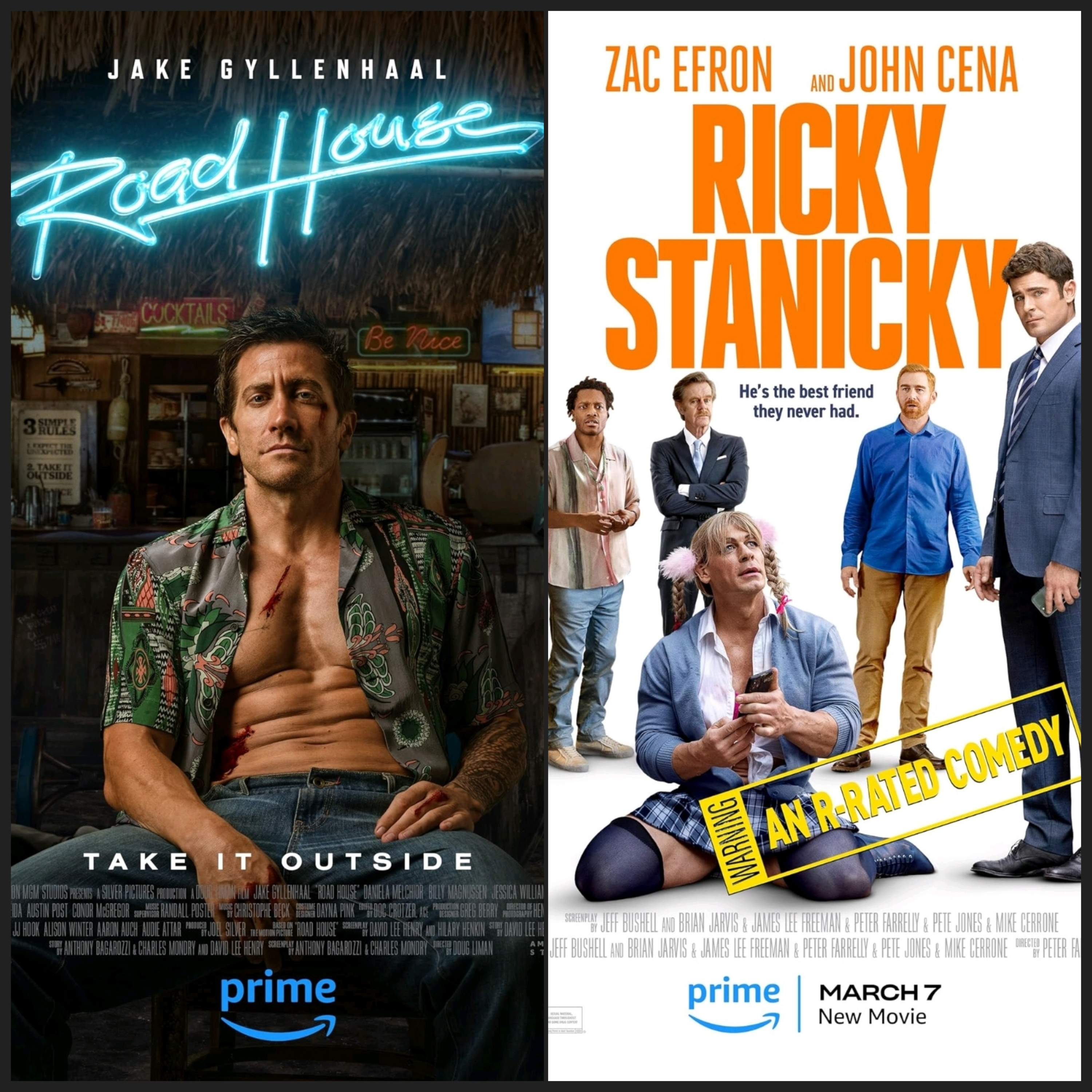 #135 - Road House & Ricky Stanicky episode artwork