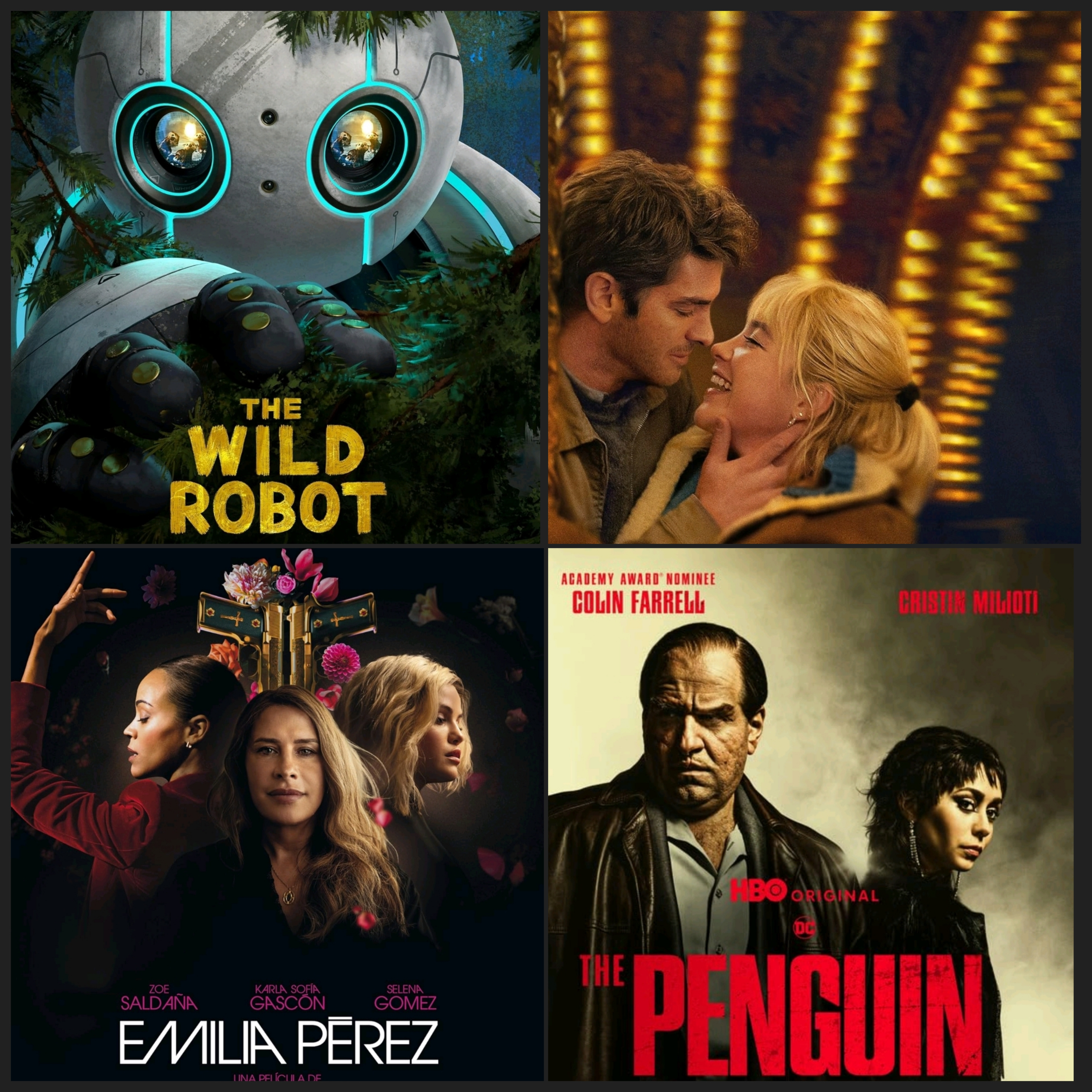 #156 - Robot Selvagem; Todo o Tempo que Temos; Emilia Pérez; The Penguin episode artwork