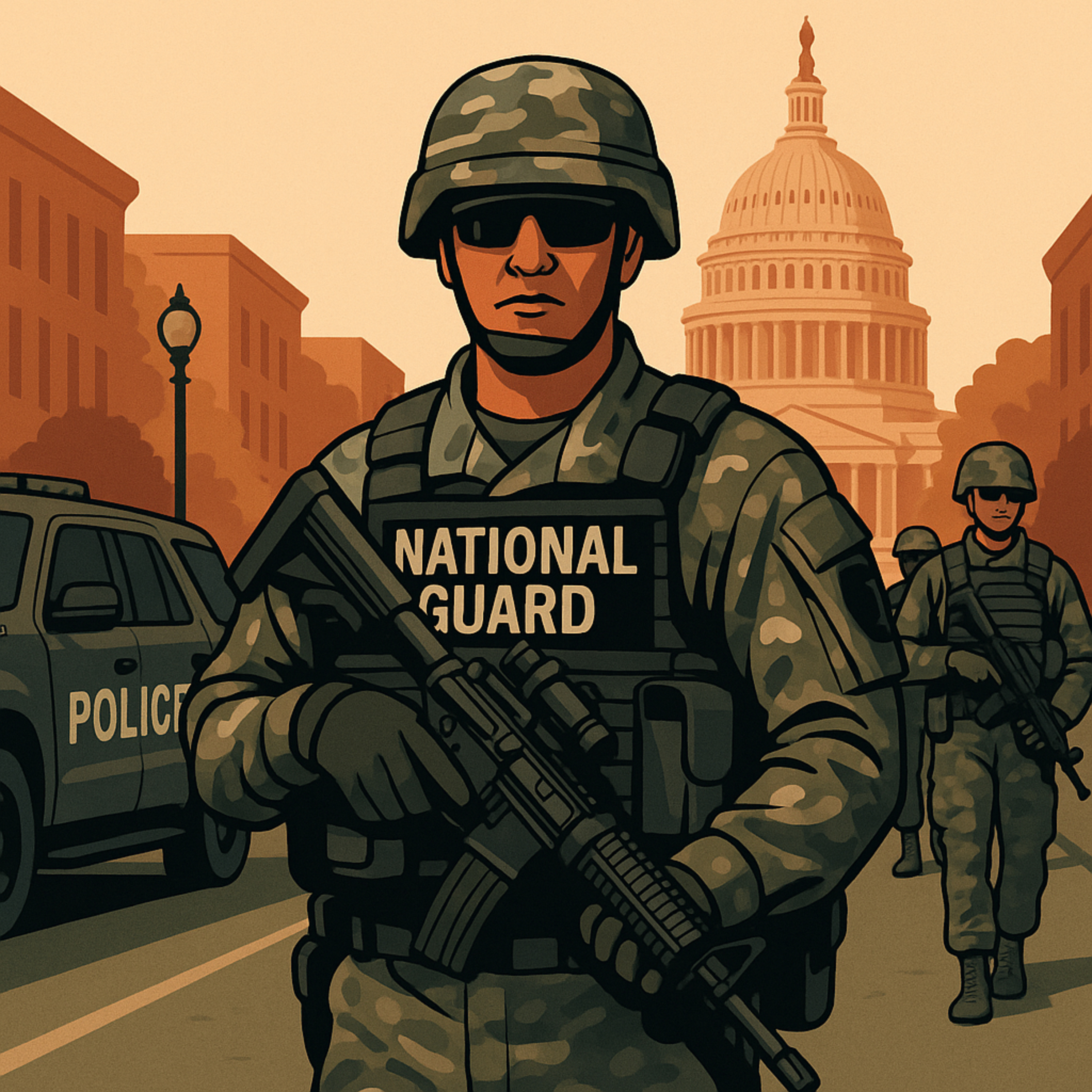 Trump’s Armed DC Makeover