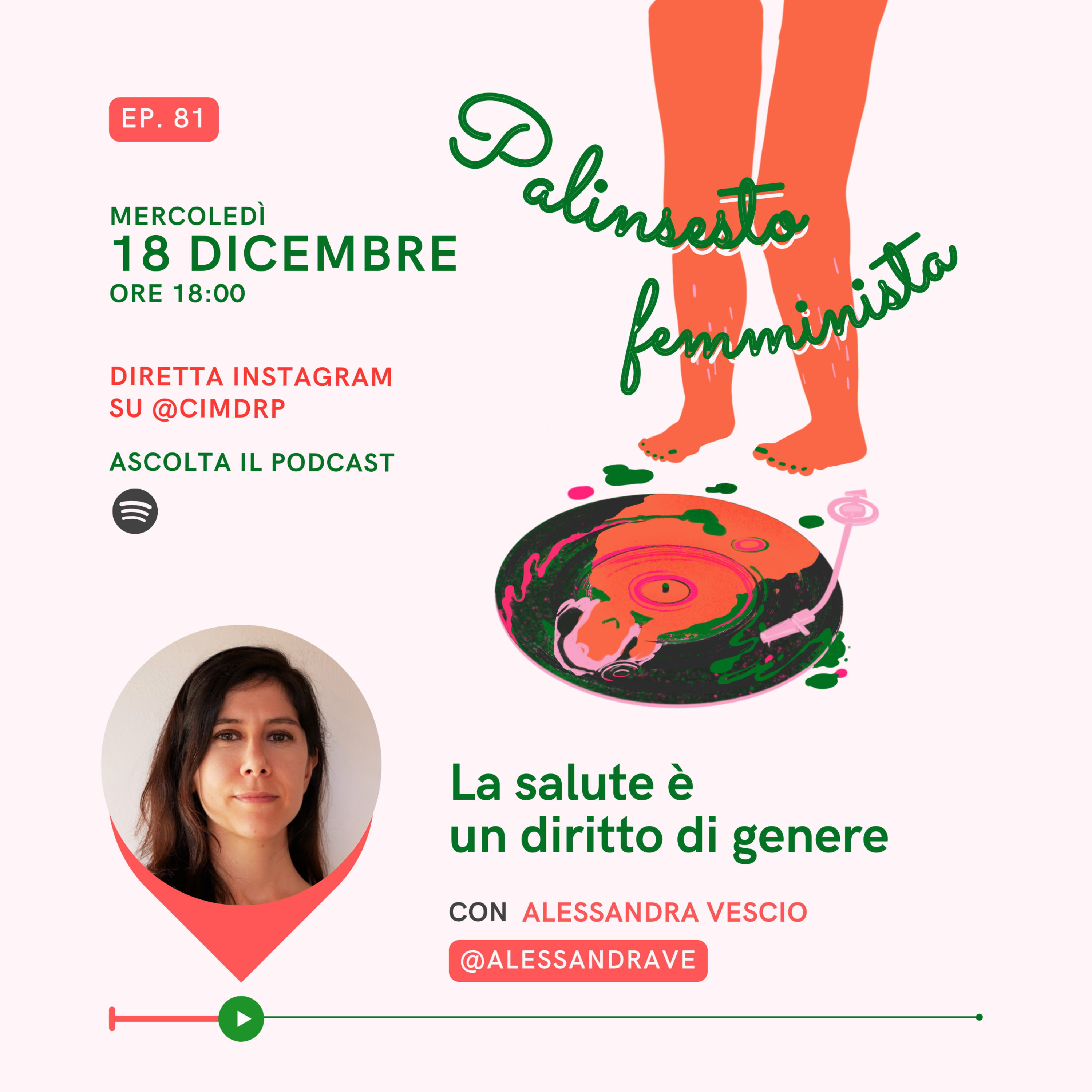 Palinsesto femminista | 81 - La salute è un diritto di genere (con Alessandra Vescio)