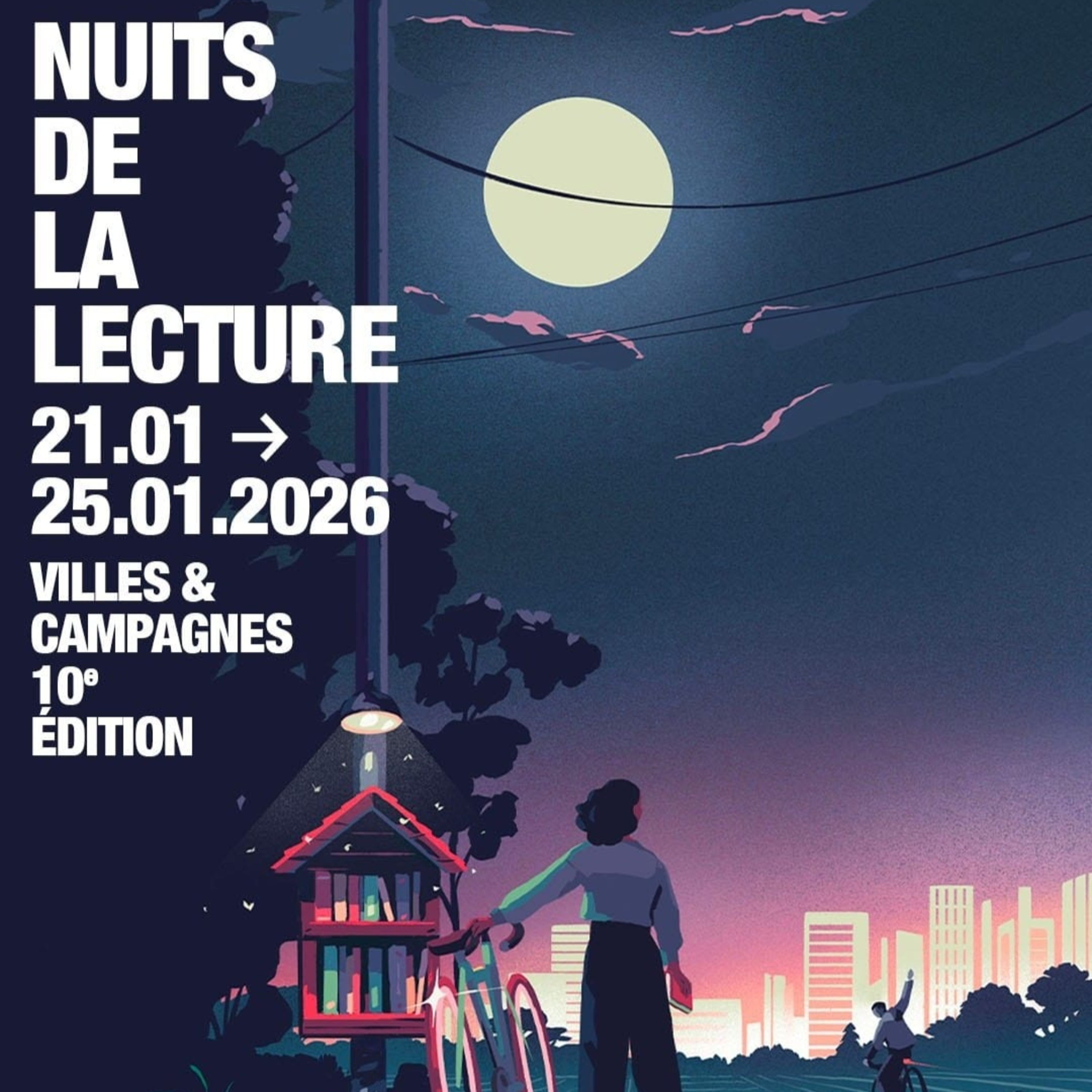 Nuits de la lecture 2026.