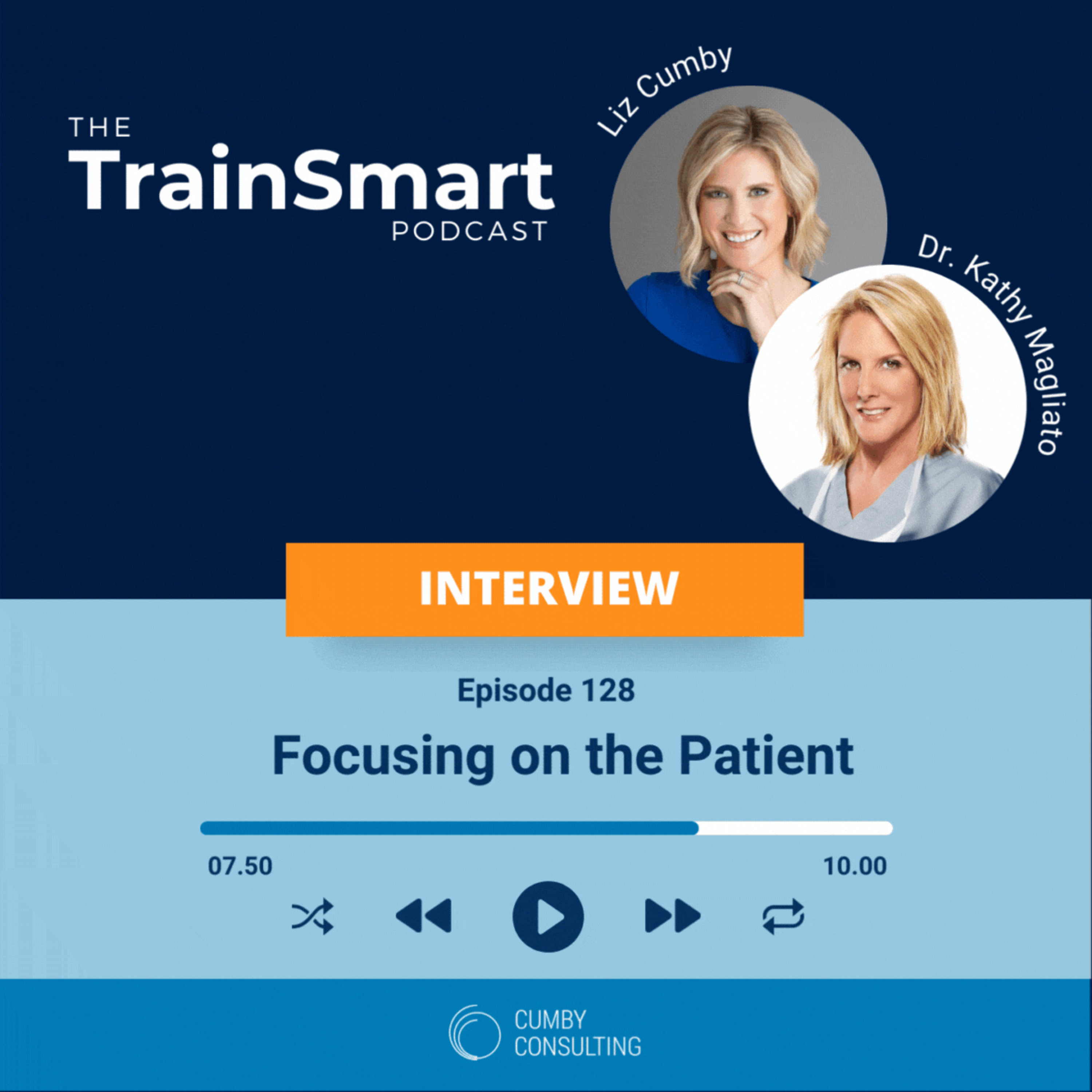 128 I Focusing on the Patient: A Conversation with Dr. Kathy Magliato episode artwork