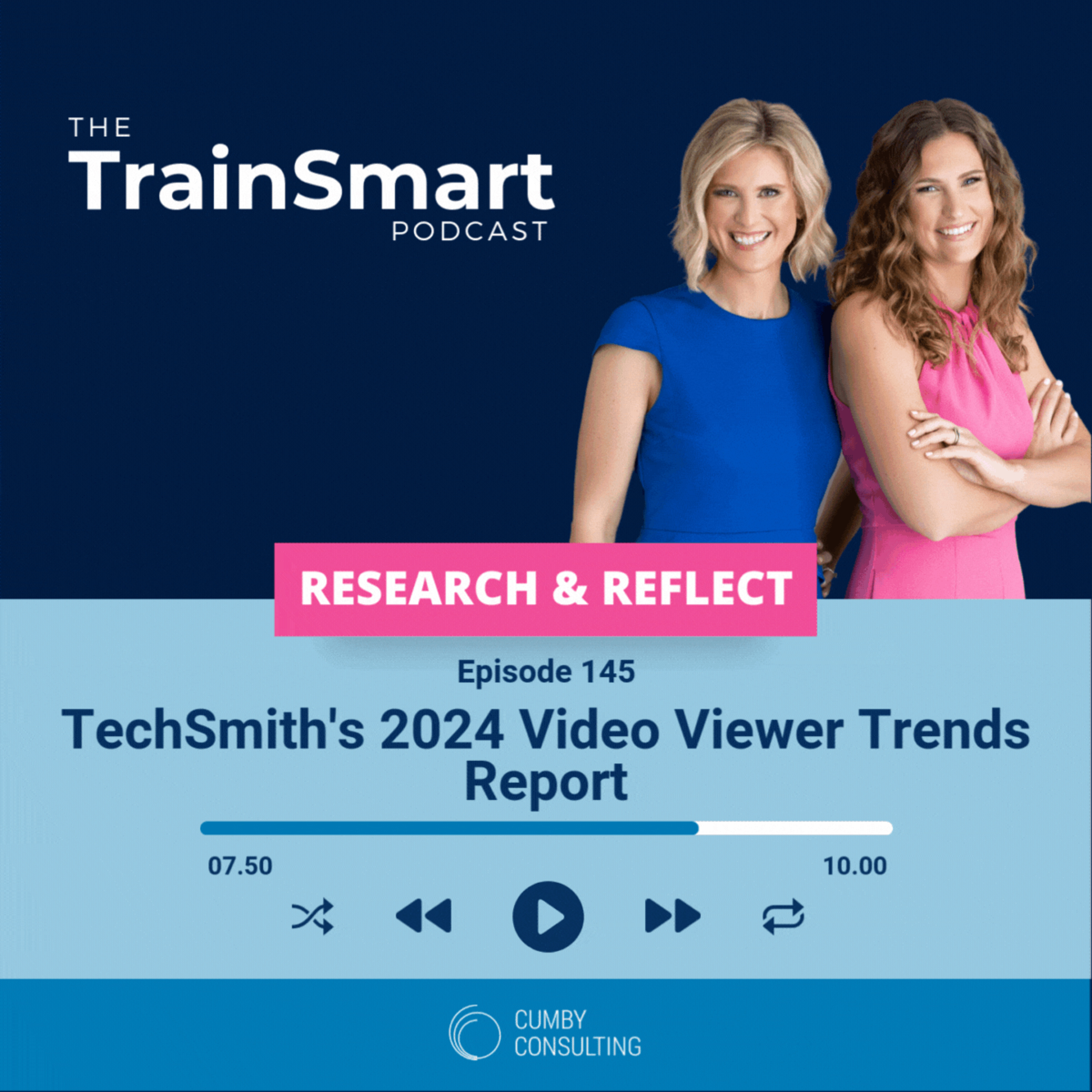 145 I Research & Reflection: TechSmith's 2024 Video Viewer Trends Report episode artwork