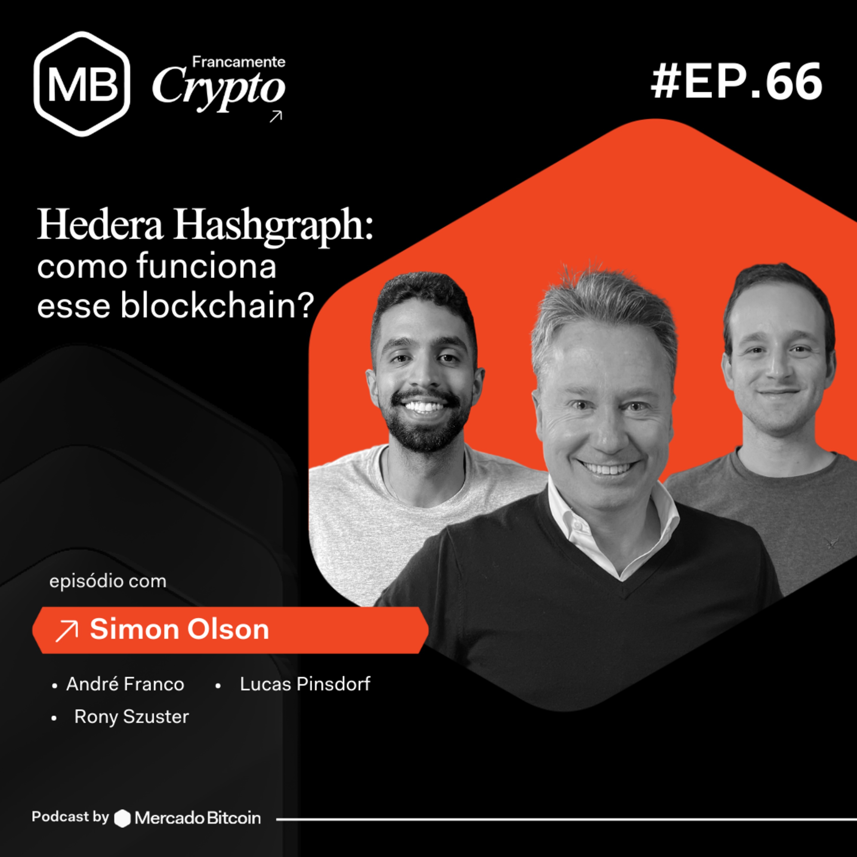 Podcast Francamente Crypto #67 | Hedera Hashgraph: como funciona essa blockchain?  episode artwork