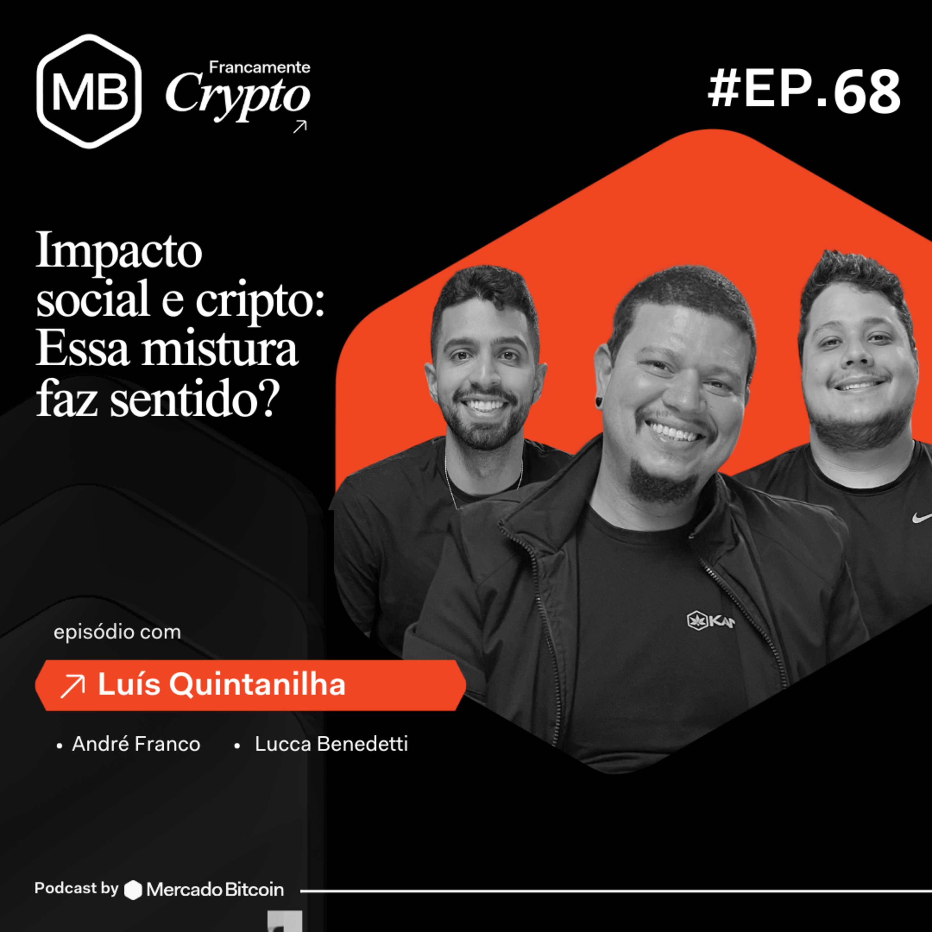 Podcast Francamente Crypto #69 - Impacto social e cripto: Essa mistura faz sentido? episode artwork