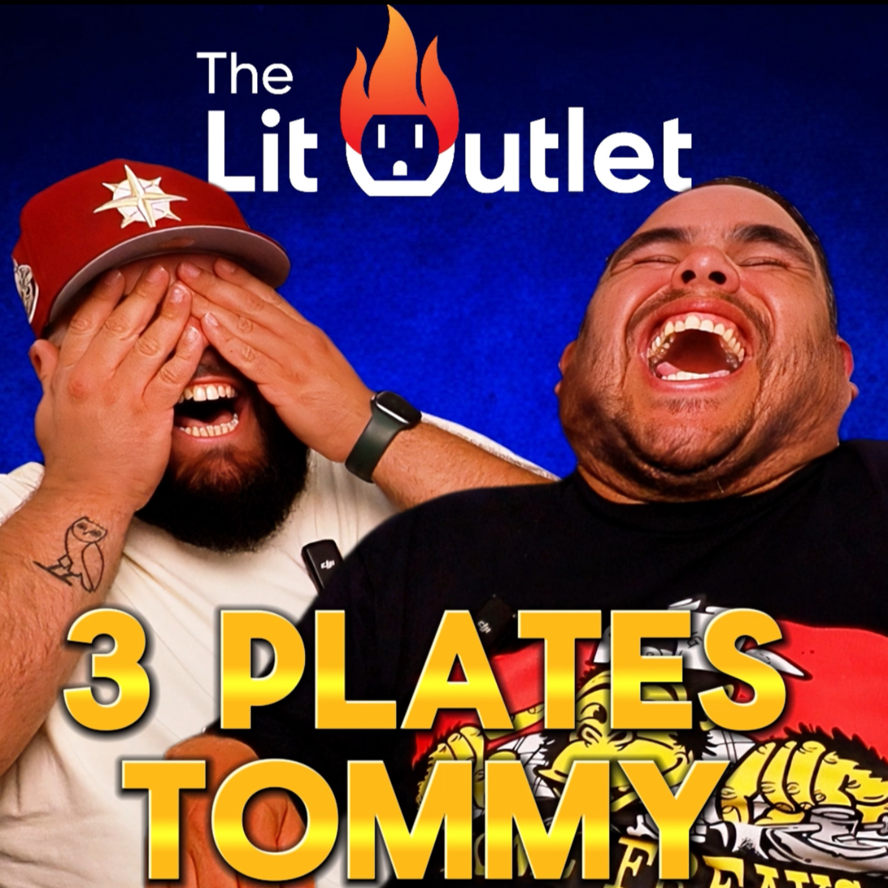 3 Plates Tommy Holding It down on The Lit Outlet Podcast Hosted by Knomoe 23