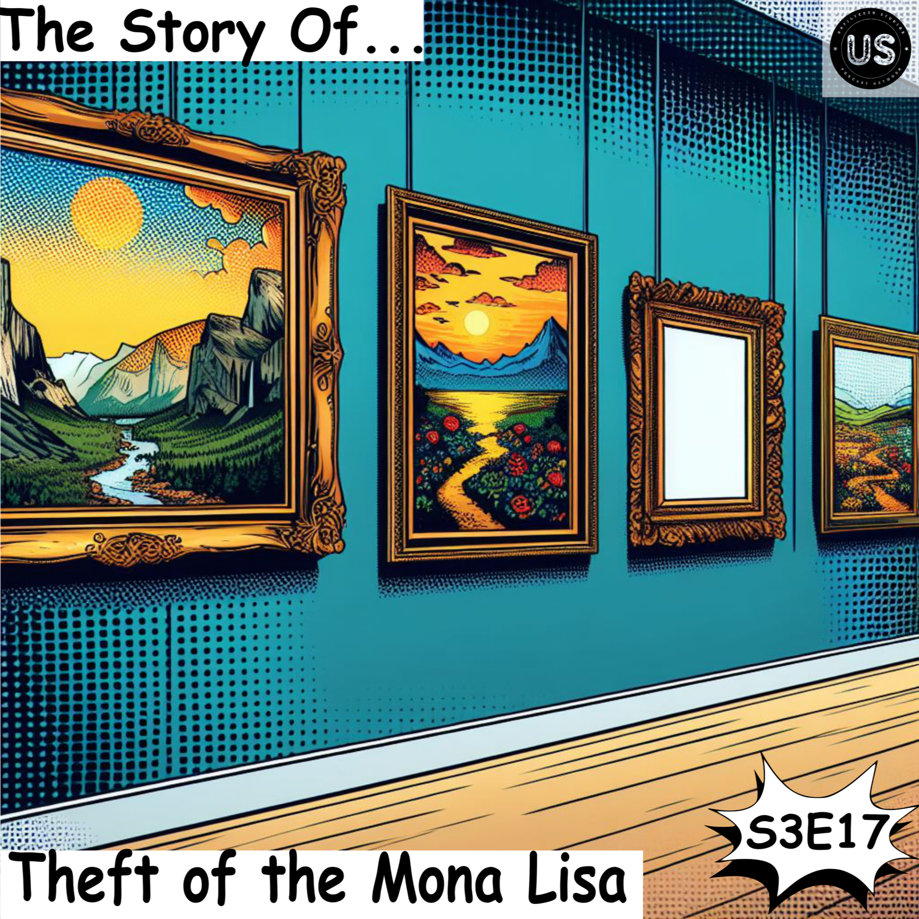 S3 E17: Theft of the Mona Lisa episode artwork