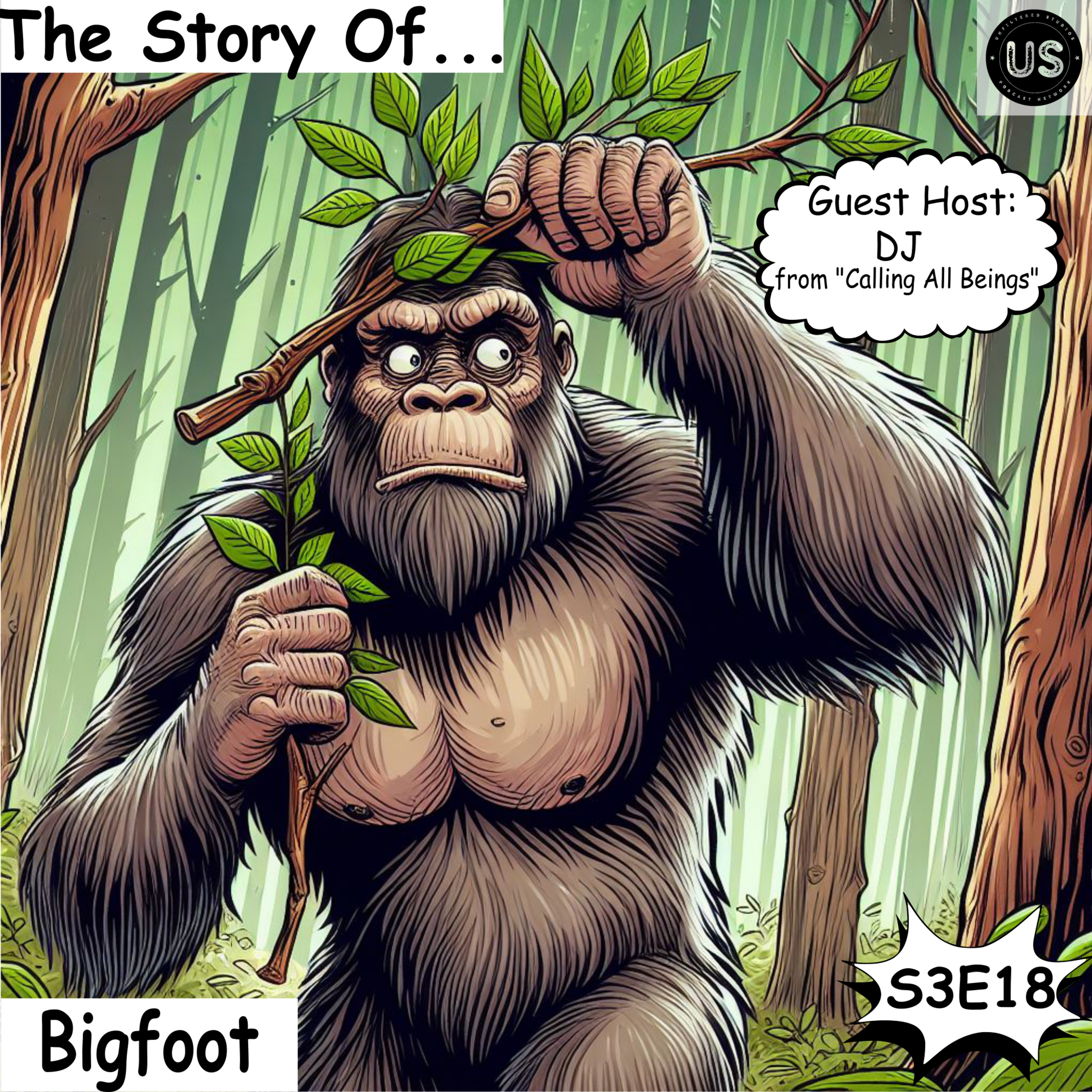 S3 E18: Bigfoot (DJ from CAB) episode artwork