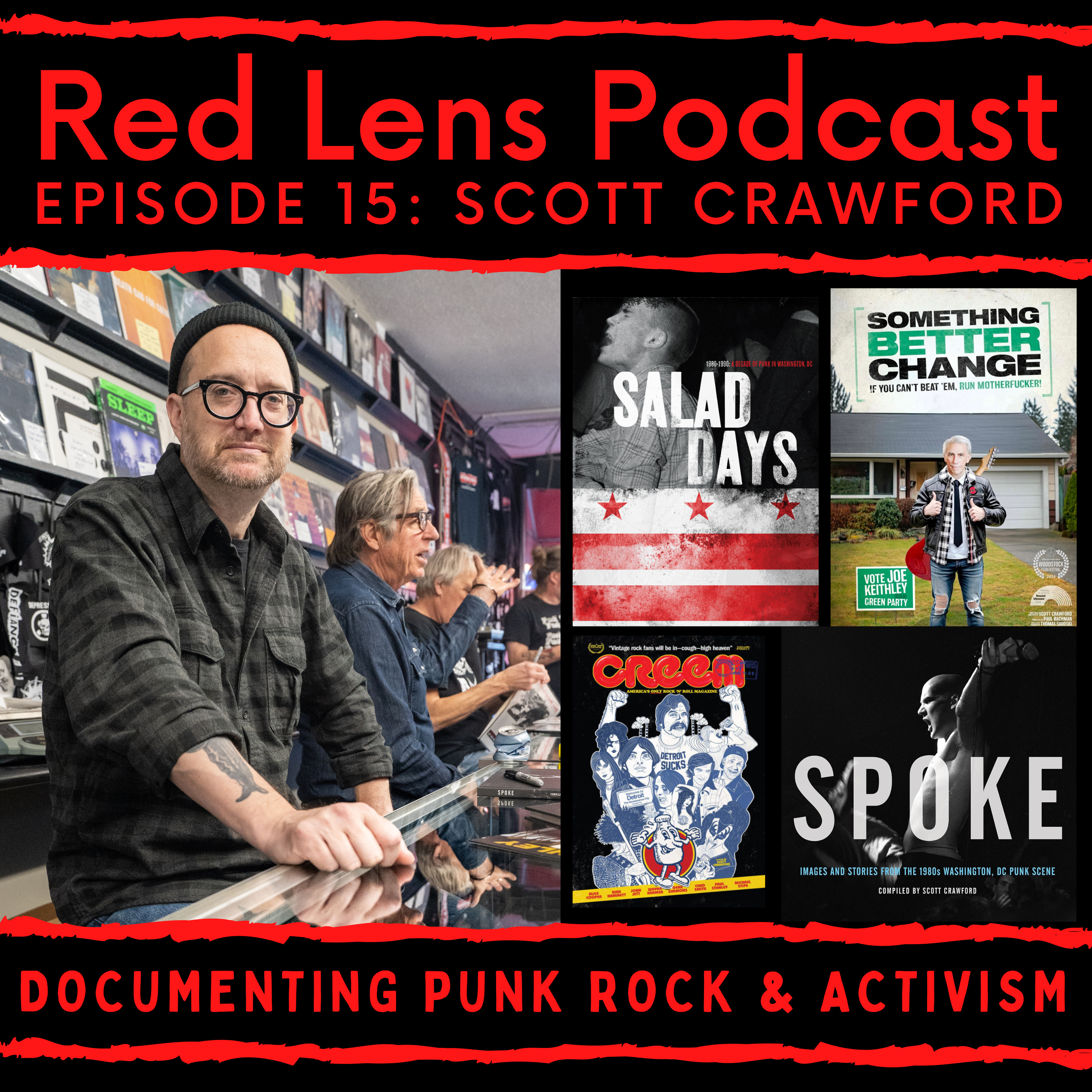 Red Lens 15: Scott Crawford on documenting punk rock & activism