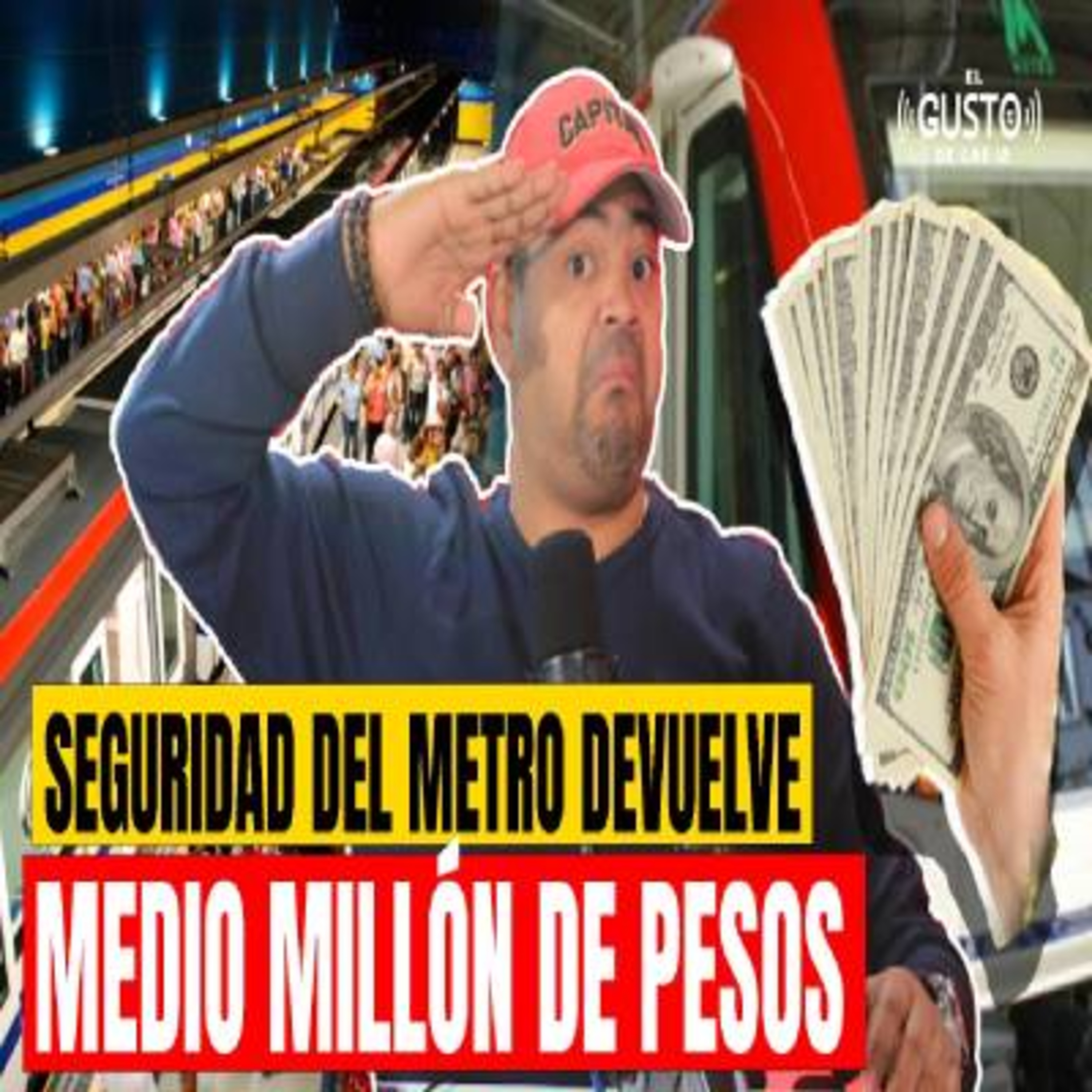 SEGURIDAD DEL METRO DEVUELVE MEDIO MILLÓN DE PASAJERA episode artwork