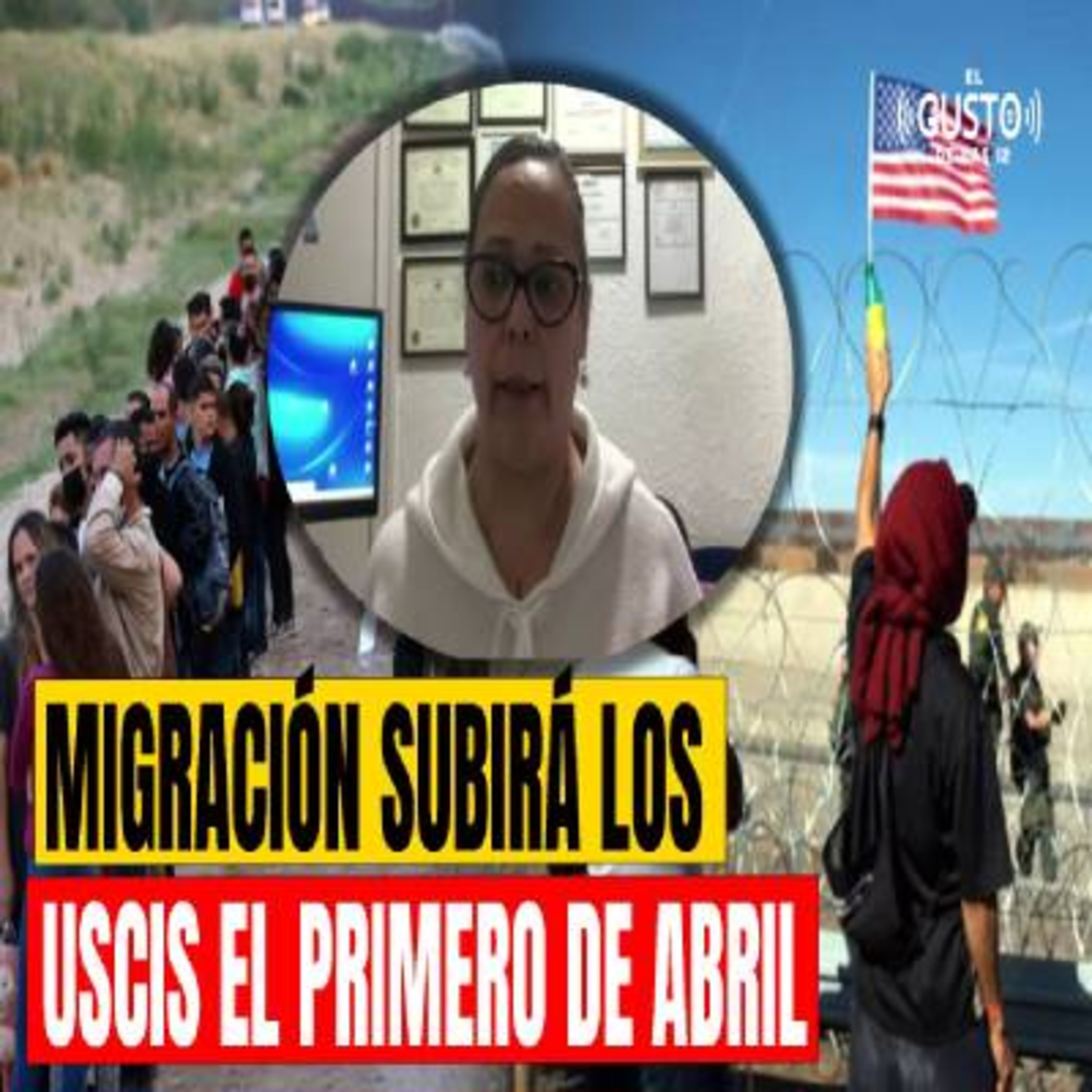 MIGRACIÓN SUBIRÁ LOS USCIS EL PRIMERO DE ABRIL episode artwork