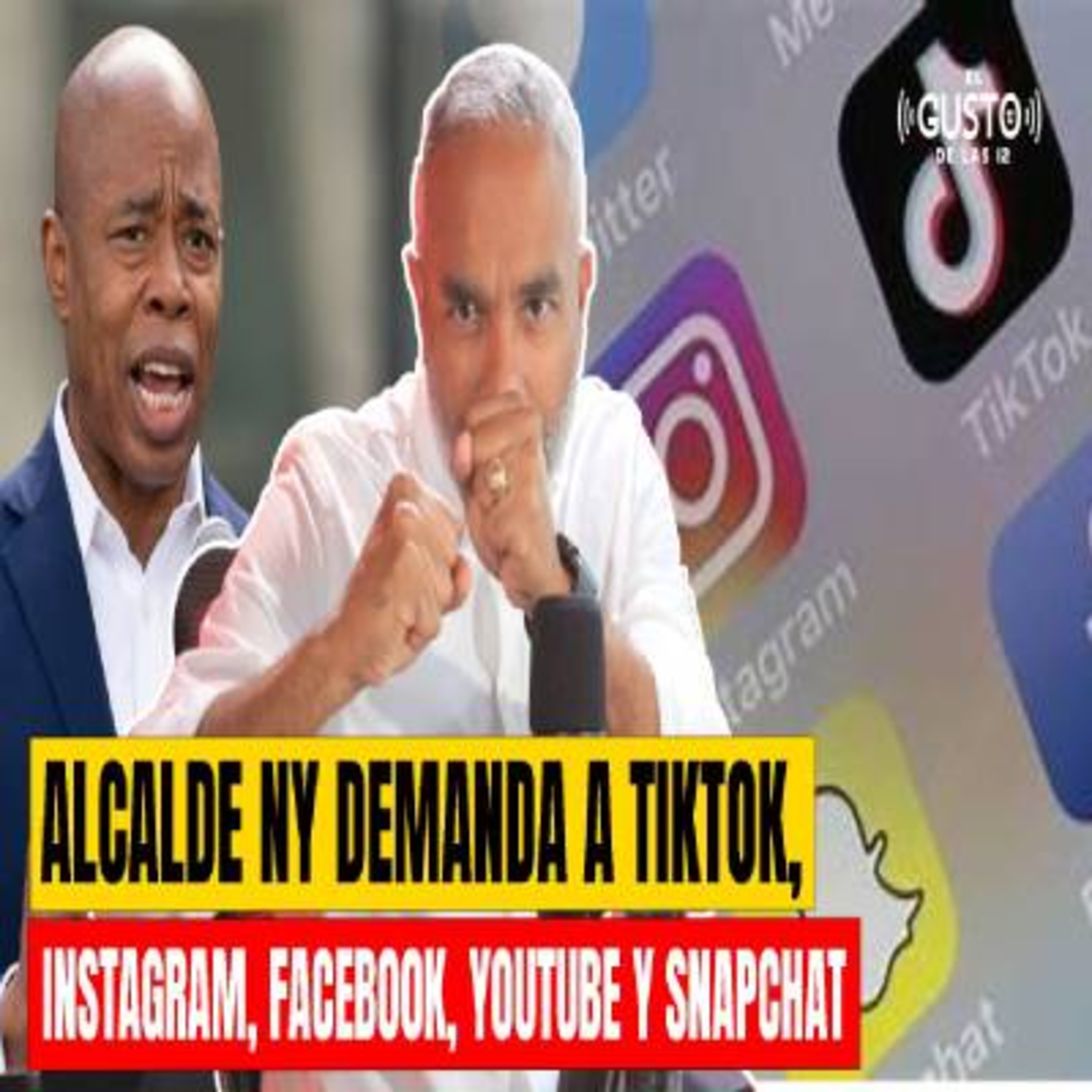ALCALDE NY DEMANDA A TIKTOK, INSTAGRAM, FACEBOOK, YOUTUBE Y SNAPCHAT POR CRISIS SALUD MENTAL episode artwork