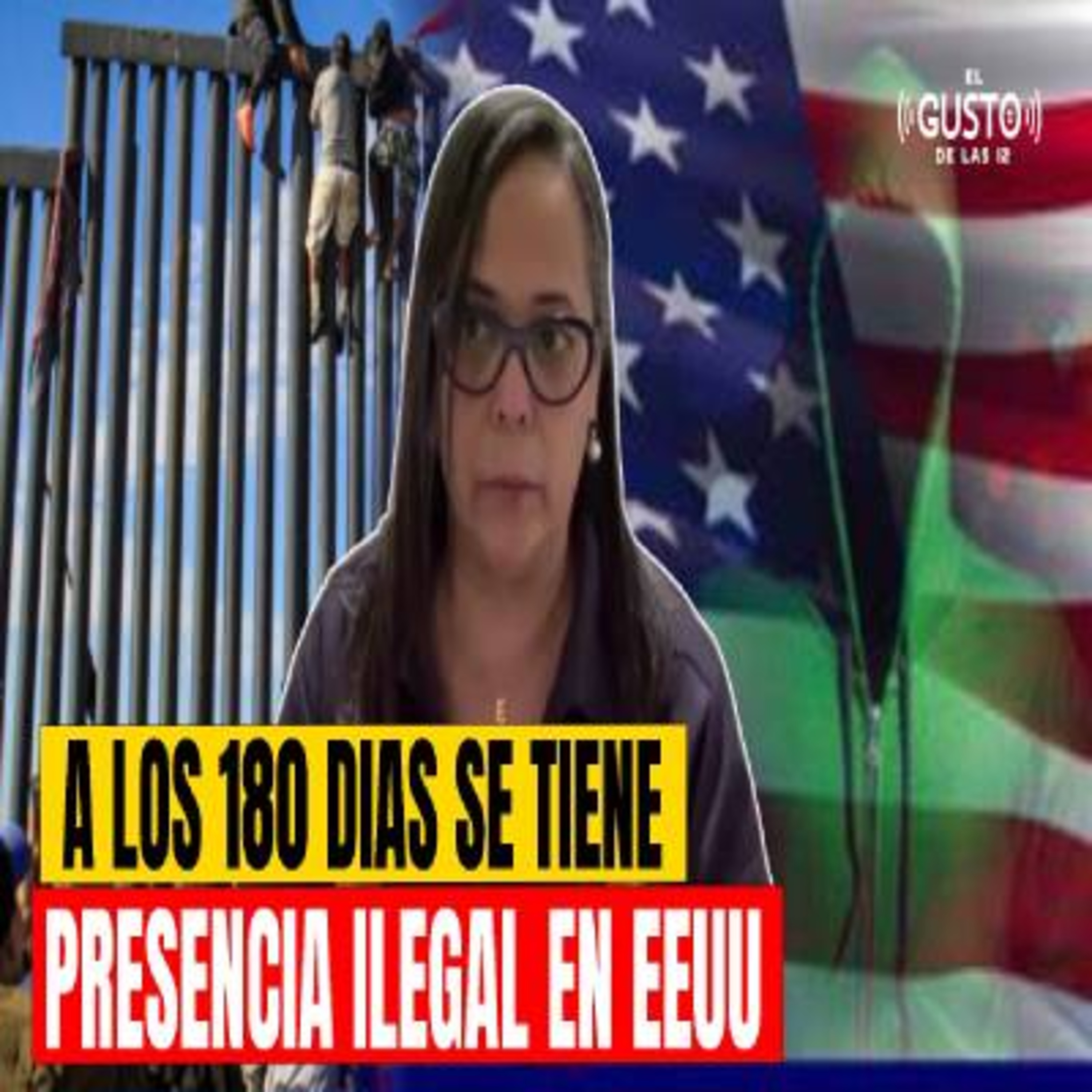 A LOS 180 DIAS SE TIENE PRESENCIA ILEGAL EN EEUU - ELIZABETH SANCHEZ episode artwork