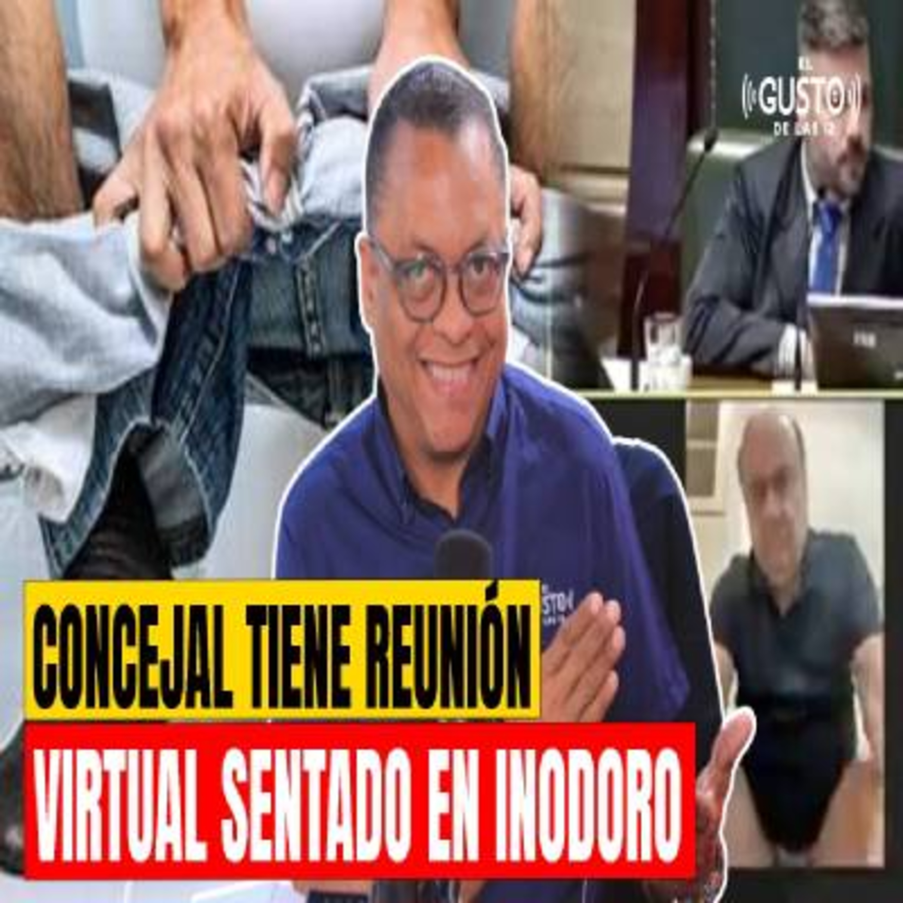 CONCEJAL TIENE REUNIÓN VIRTUAL SENTADO EN INODORO episode artwork