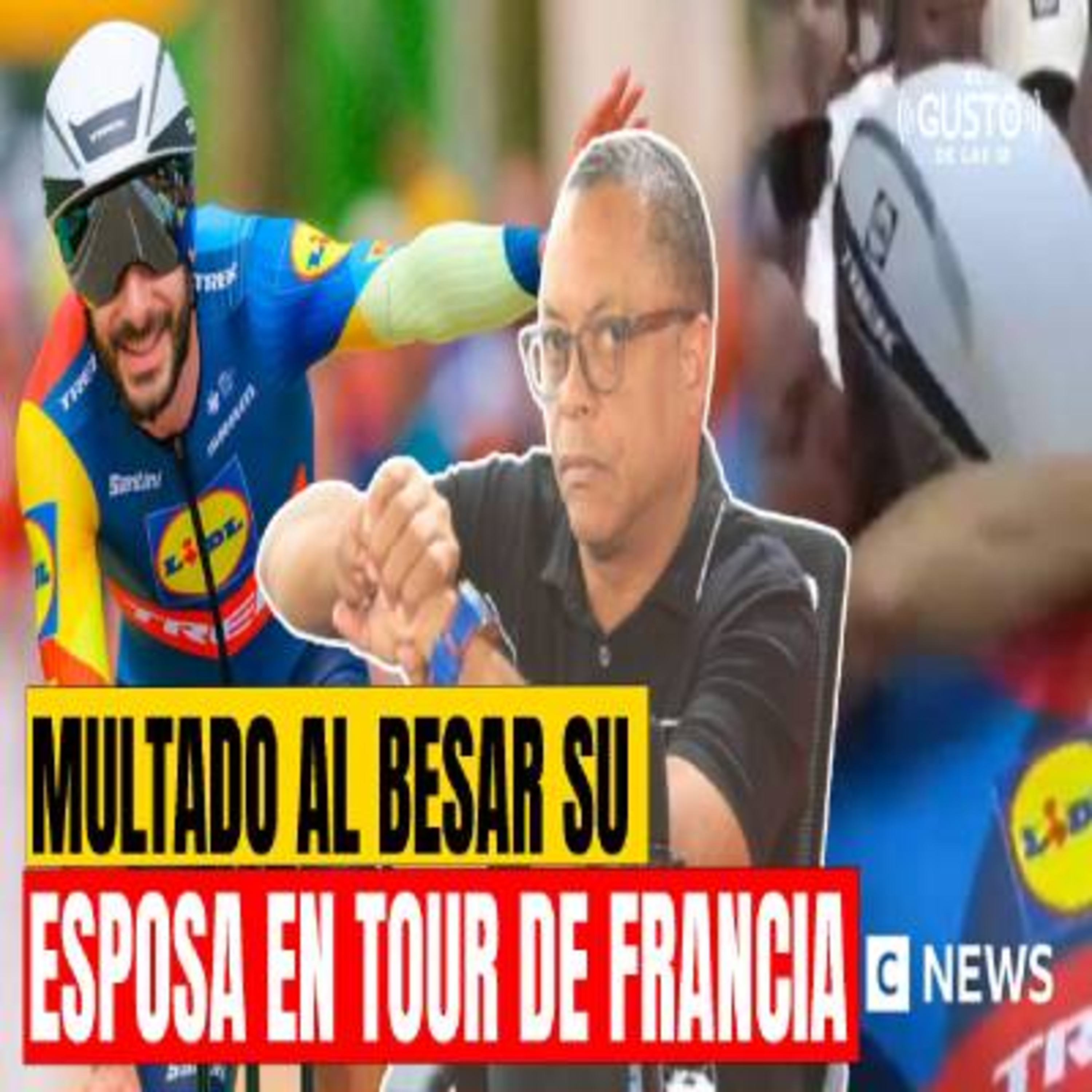 MULTADO AL BESAR SU ESPOSA EN TOUR DE FRANCIA episode artwork