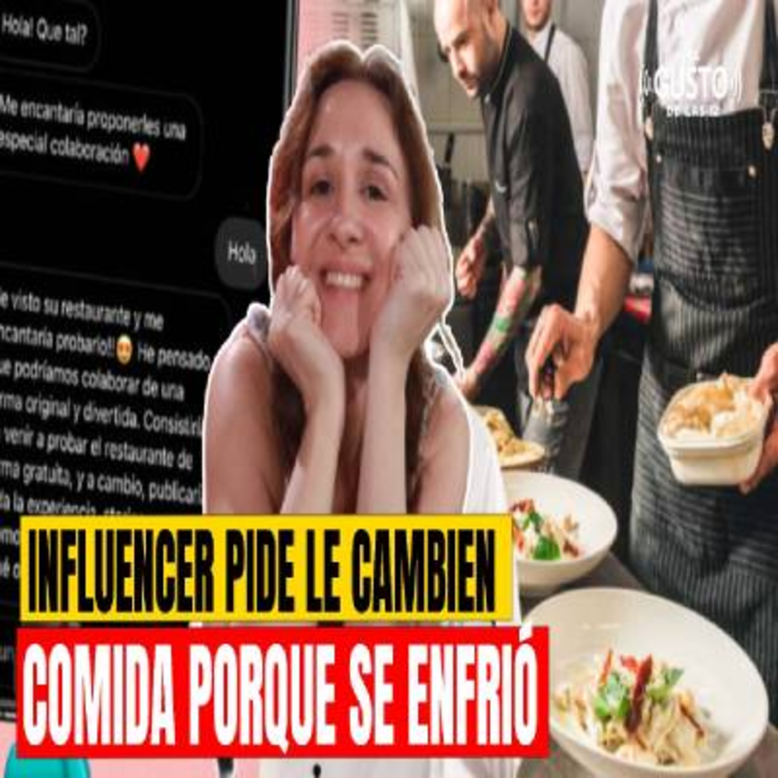INFLUENCER PIDE LE CAMBIEN COMIDA PORQUE SE ENFRIÓ episode artwork