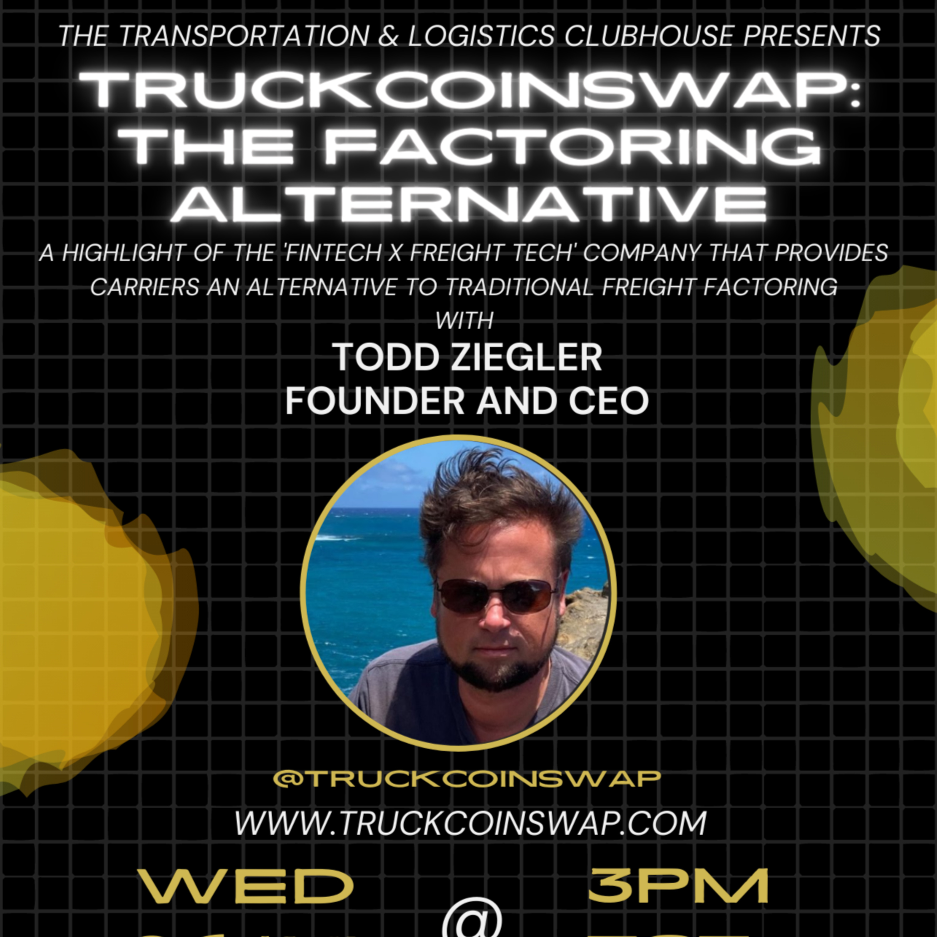 Episode #99 Want Your Load Factored for Less Than 0.10%? TruckCoinSwap: The Factoring Alternative with Founder and CEO Todd Ziegler episode artwork