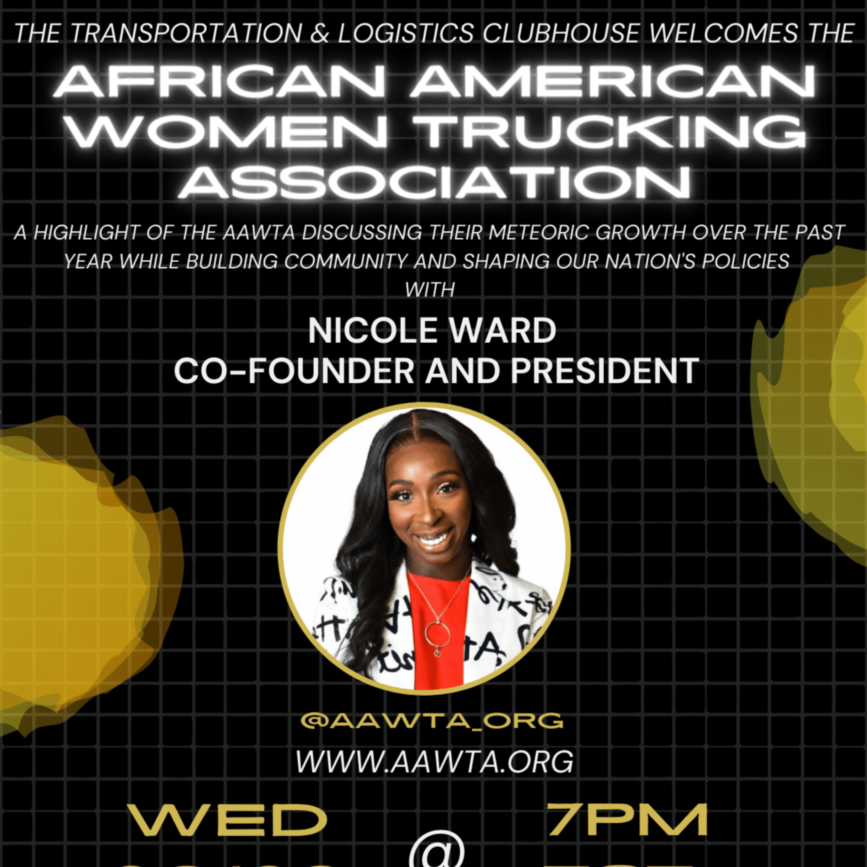Episode #108 Advocation: The African American Women Trucking Association with Co-Founder and President Nicole Ward episode artwork