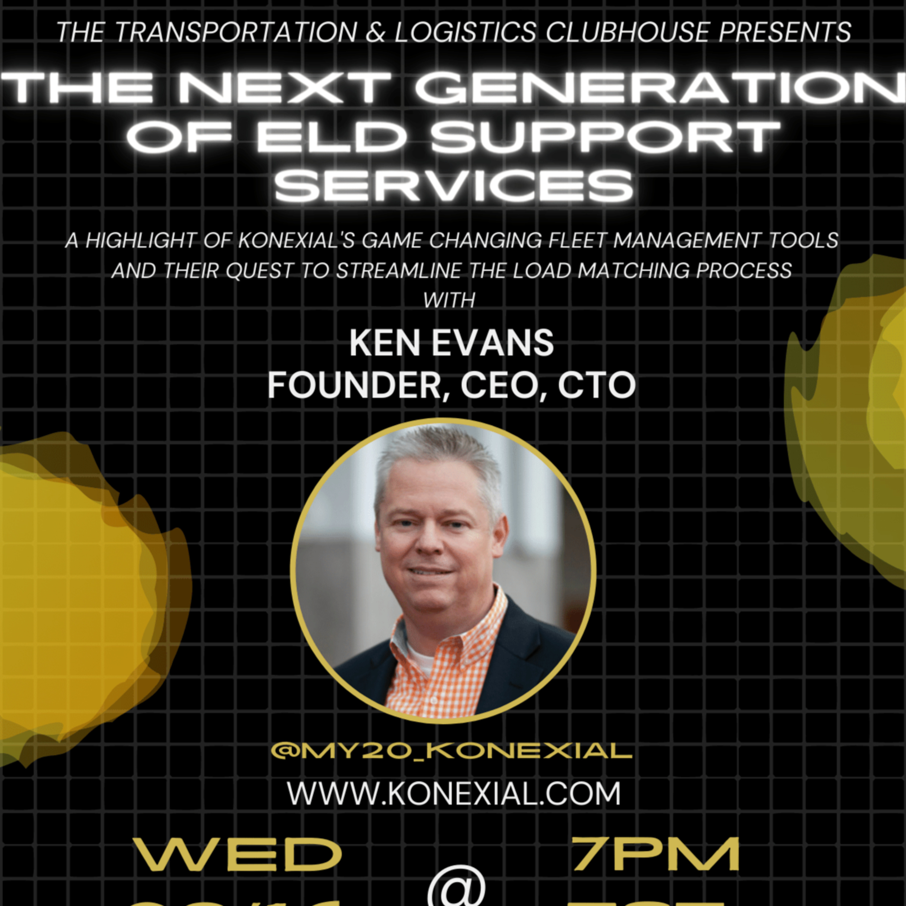 Episode #110 The Next Generation of ELD Support Services with Ken Evans, Founder, CEO, and CTO of Konexial episode artwork