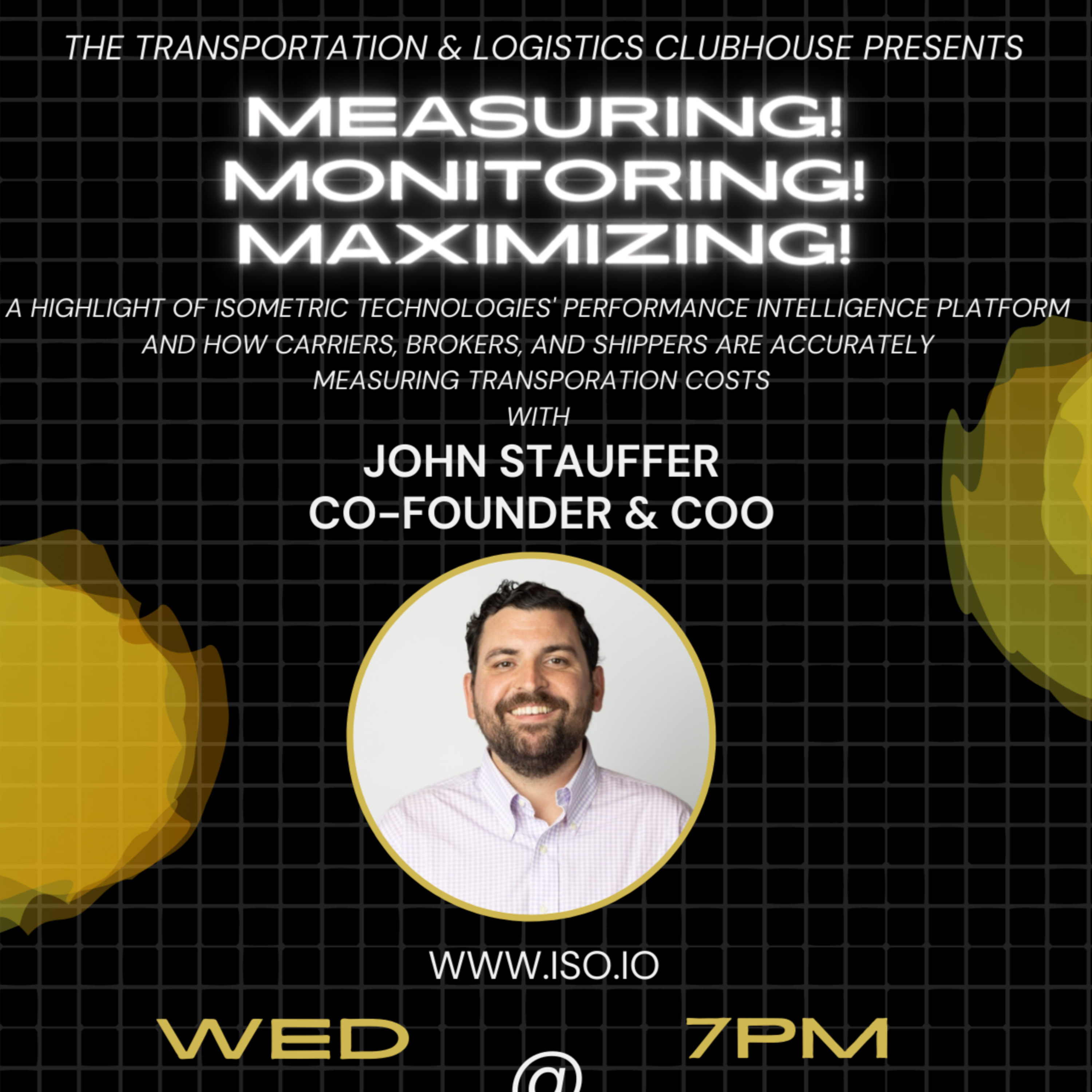 Episode #111 Measuring, Monitoring, Maximizing! with John Stauffer Co-Founder and COO of Isometric Technologies (ISO) episode artwork