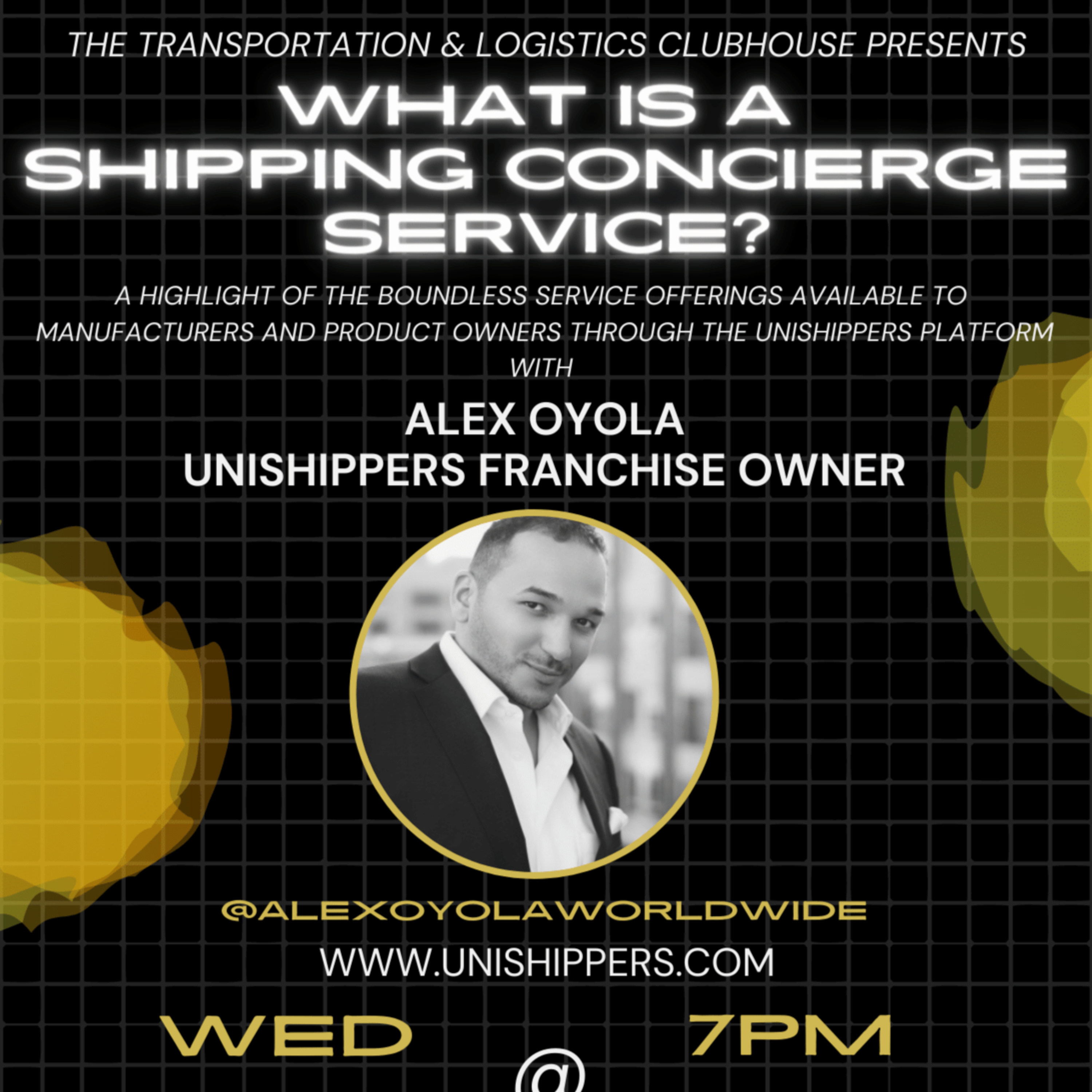 Episode #112 What is a Shipping Concierge? with Alex Oyola, Unishipper Franchise Owner episode artwork