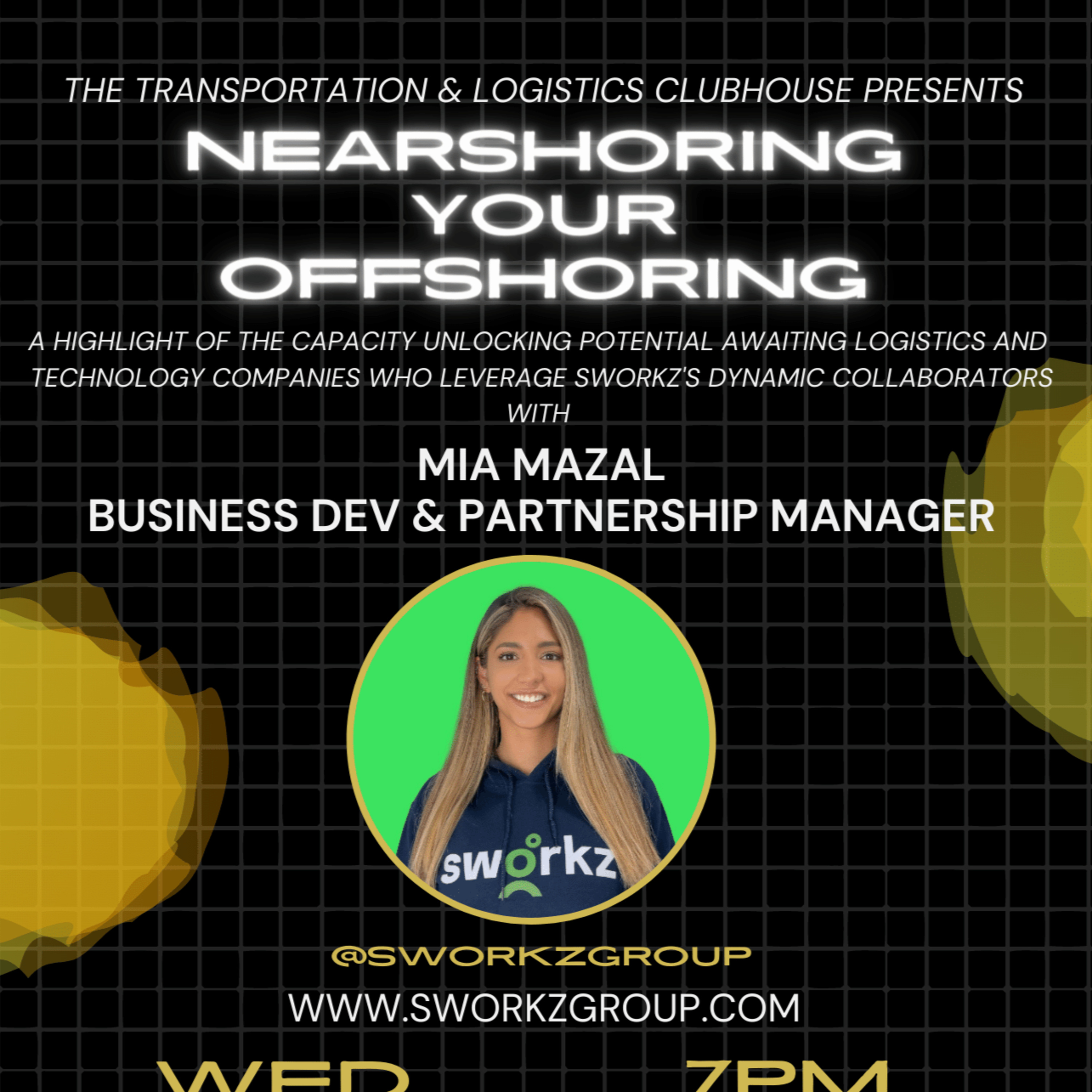 Episode #113 Nearshoring Your Offshoring with SWORKZ' Business Development and Partnerships Manager, Mia Mazal episode artwork