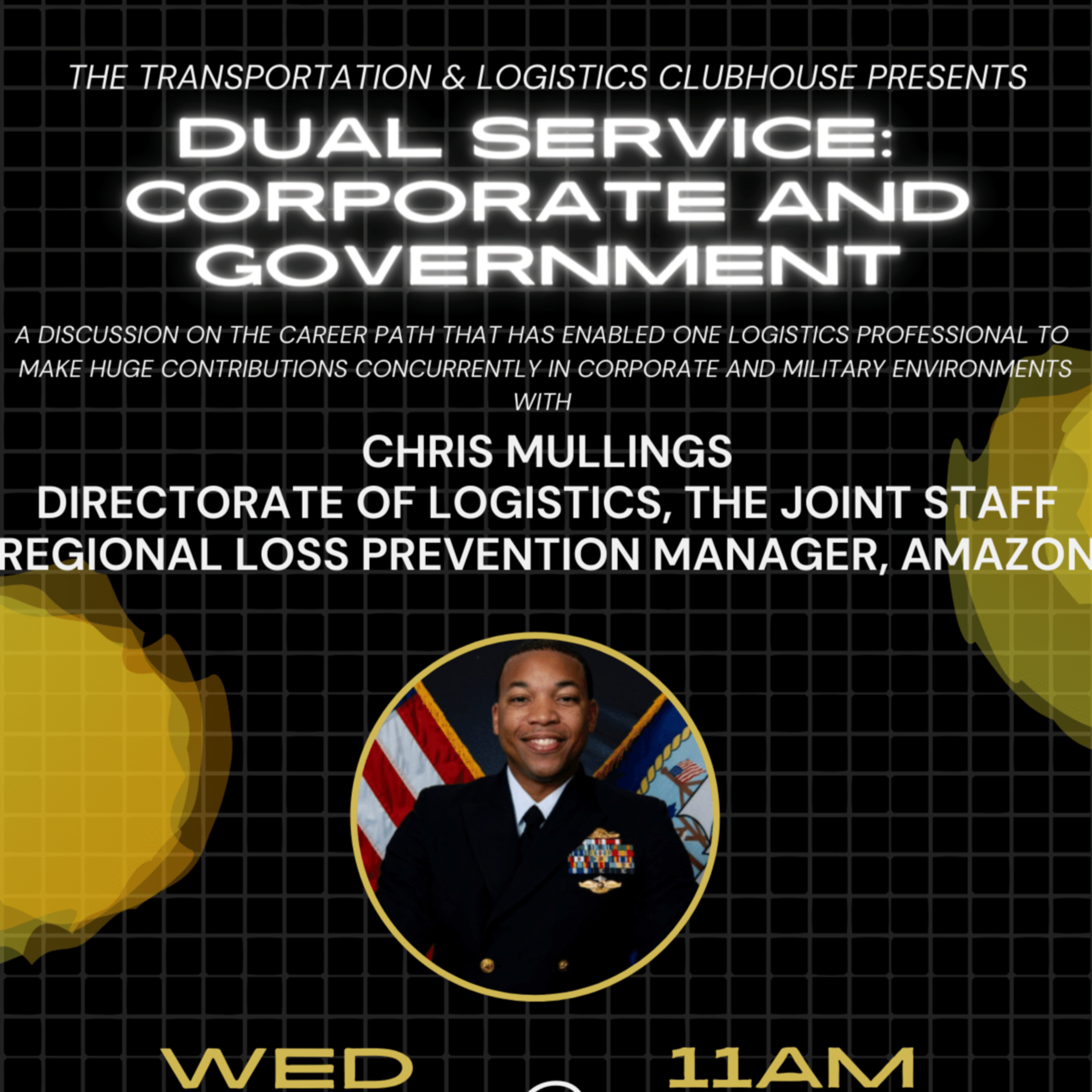 Episode #116 Dual Service: Corporate and Government with Chris Mullings Regional Loss Prevention Manager for Amazon and Directorate of Logistics for the Joint Staff episode artwork
