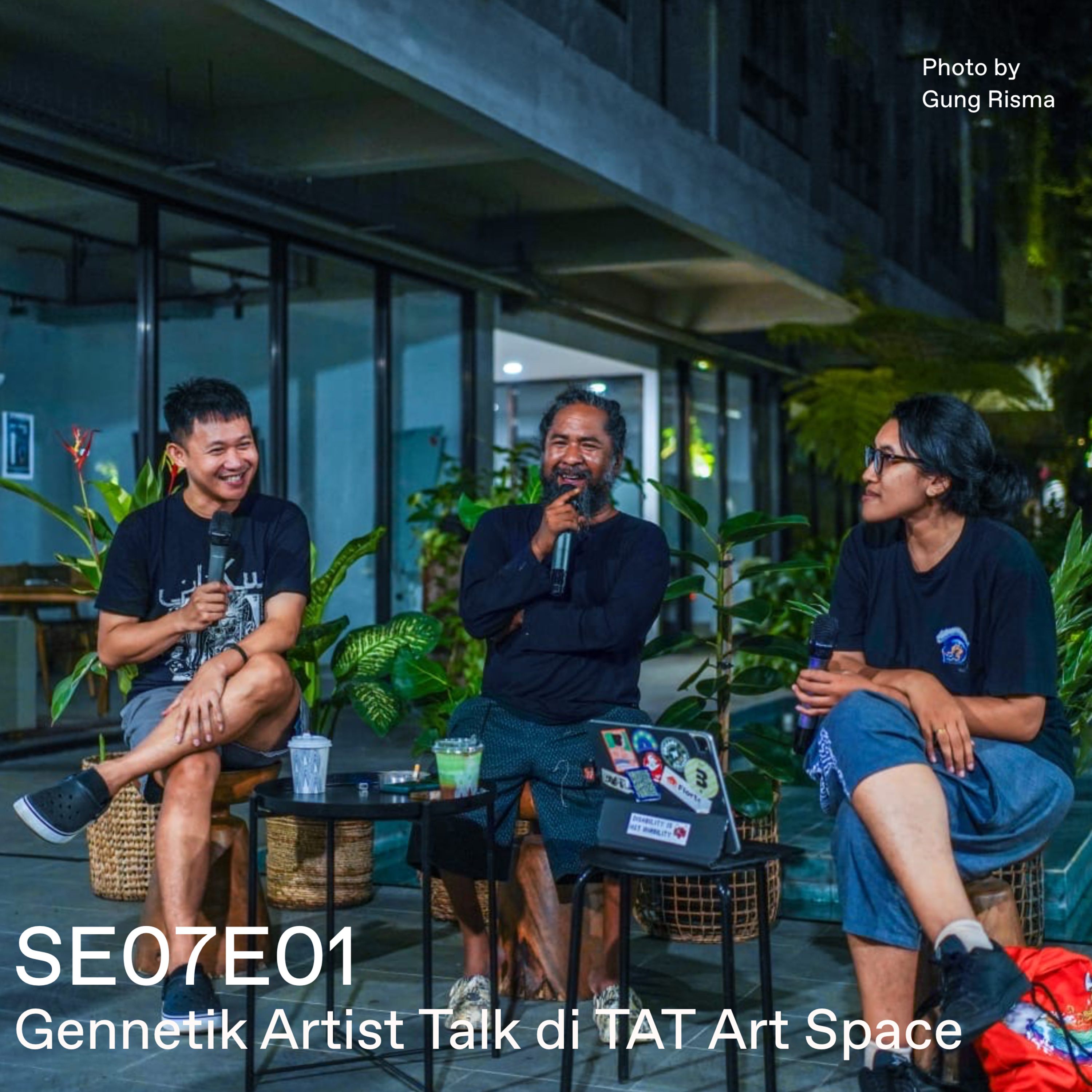 S7 - Episode 1 - Gennetik “Secret Energy Xchange” Artist Talk di TAT Art Space episode artwork