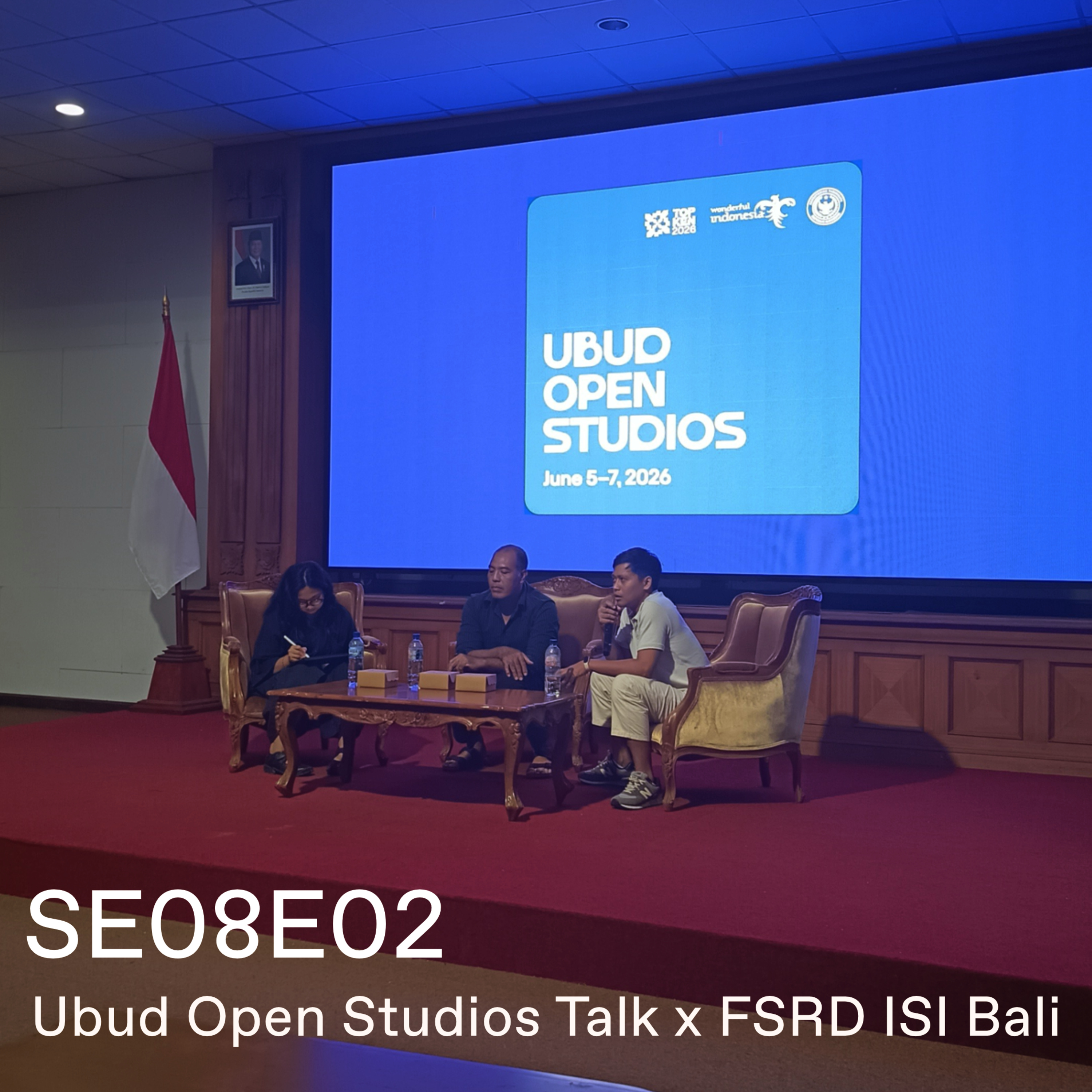 S8 - Episode 2 Part 1 - "Making A Living Being An Artist" Ubud Open Studios x FSRD ISI Bali  episode artwork