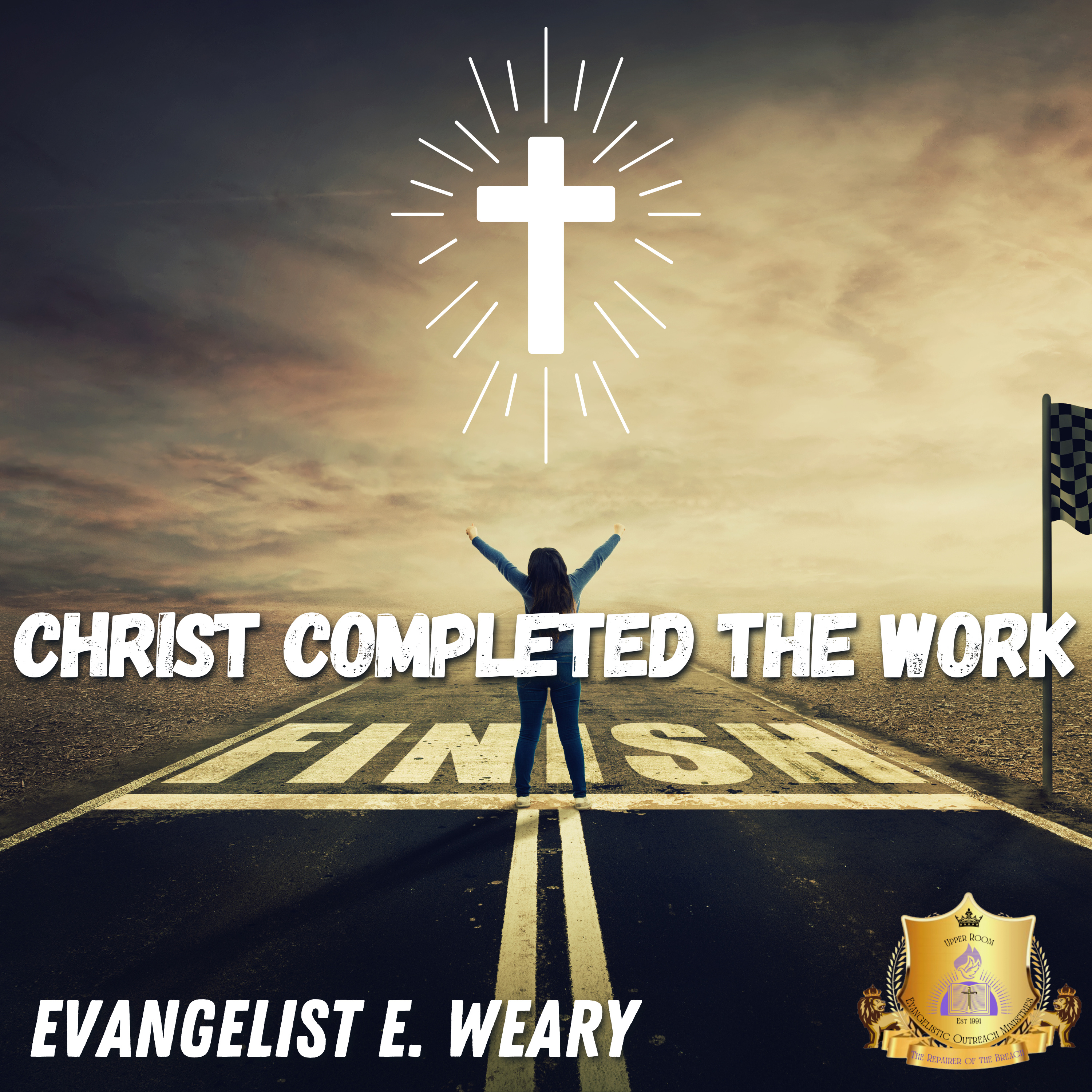Christ completed the work episode artwork
