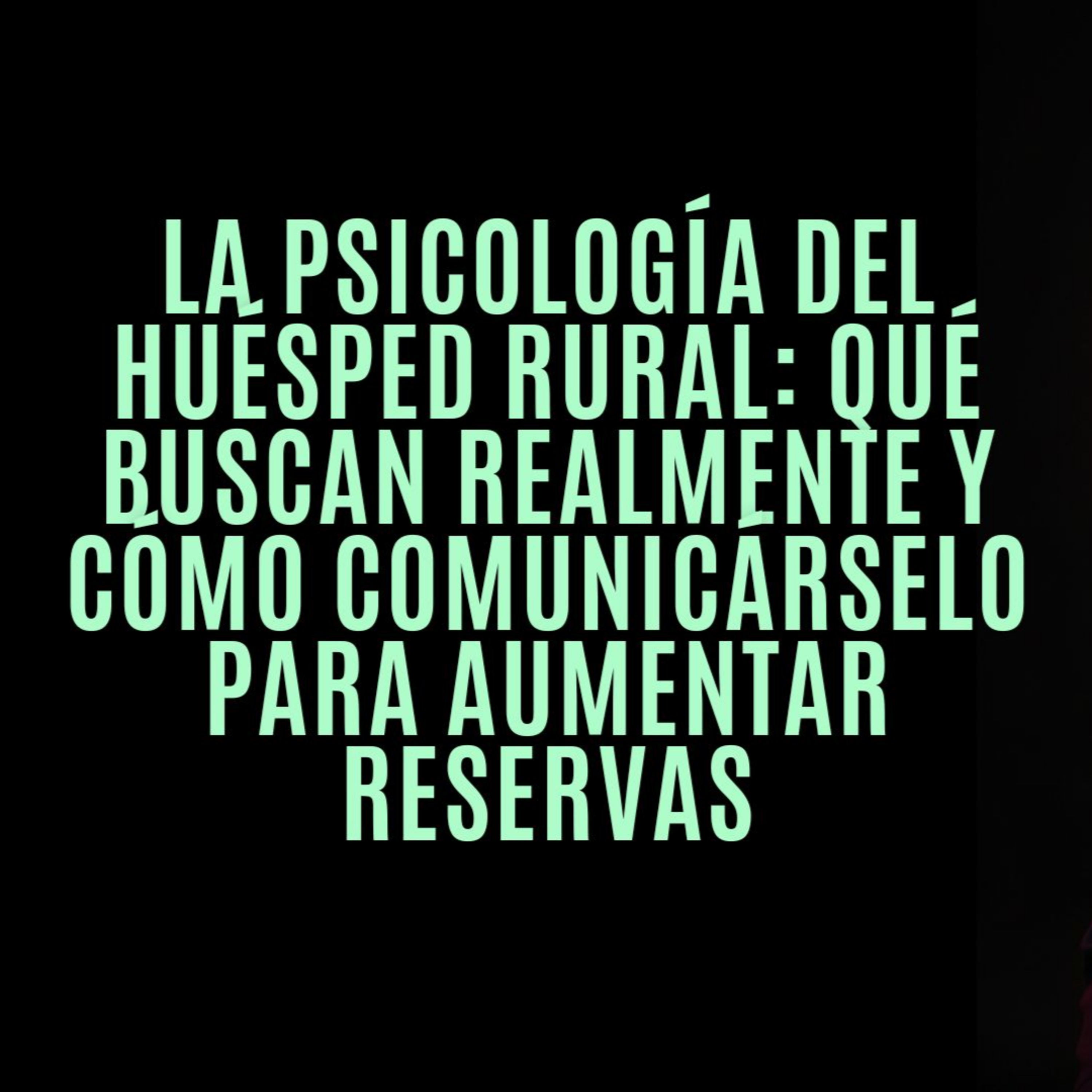 La psicología del huésped rural episode artwork