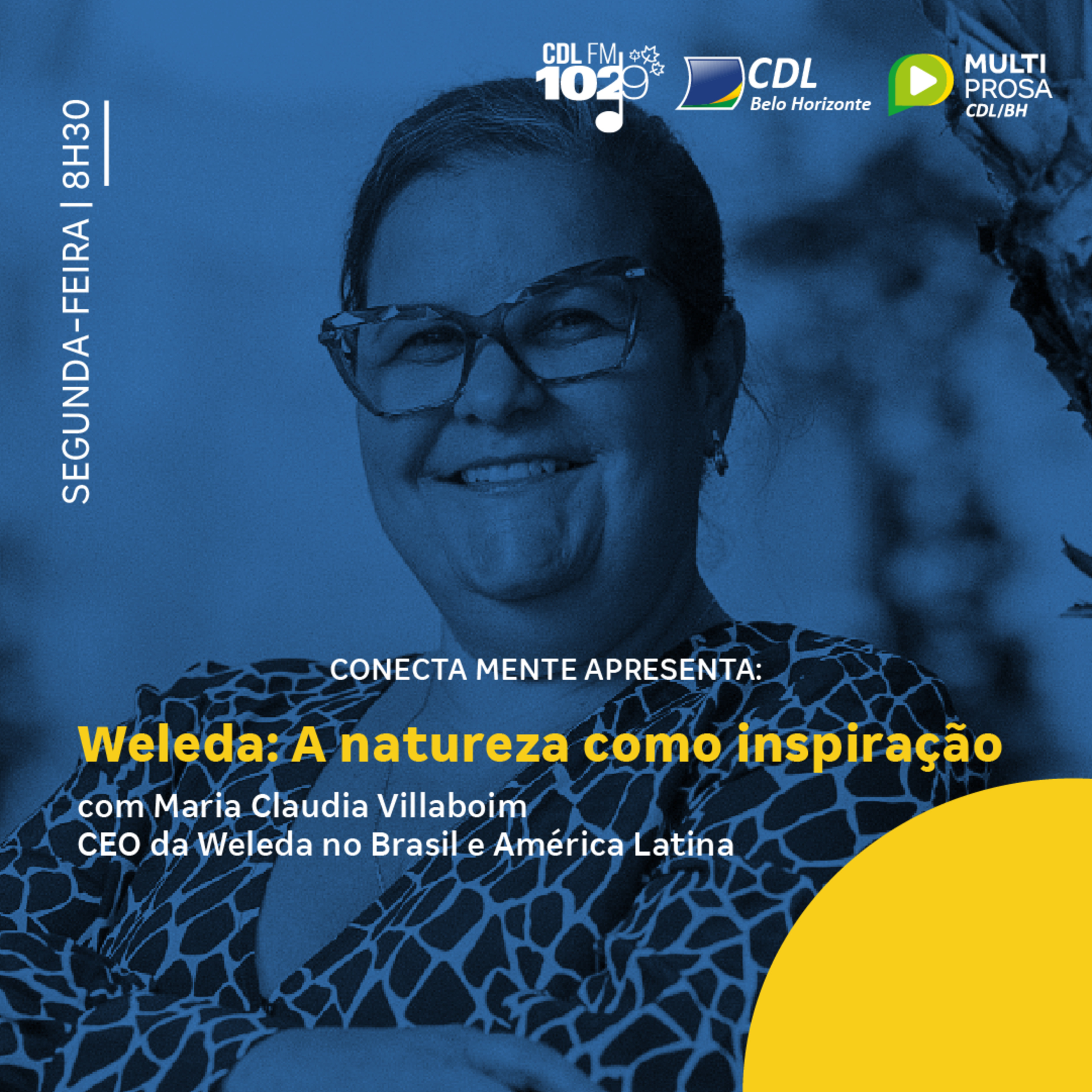 Weleda: A natureza como inspiração com Maria Claudia Villaboim | Conecta Mente #233 episode artwork