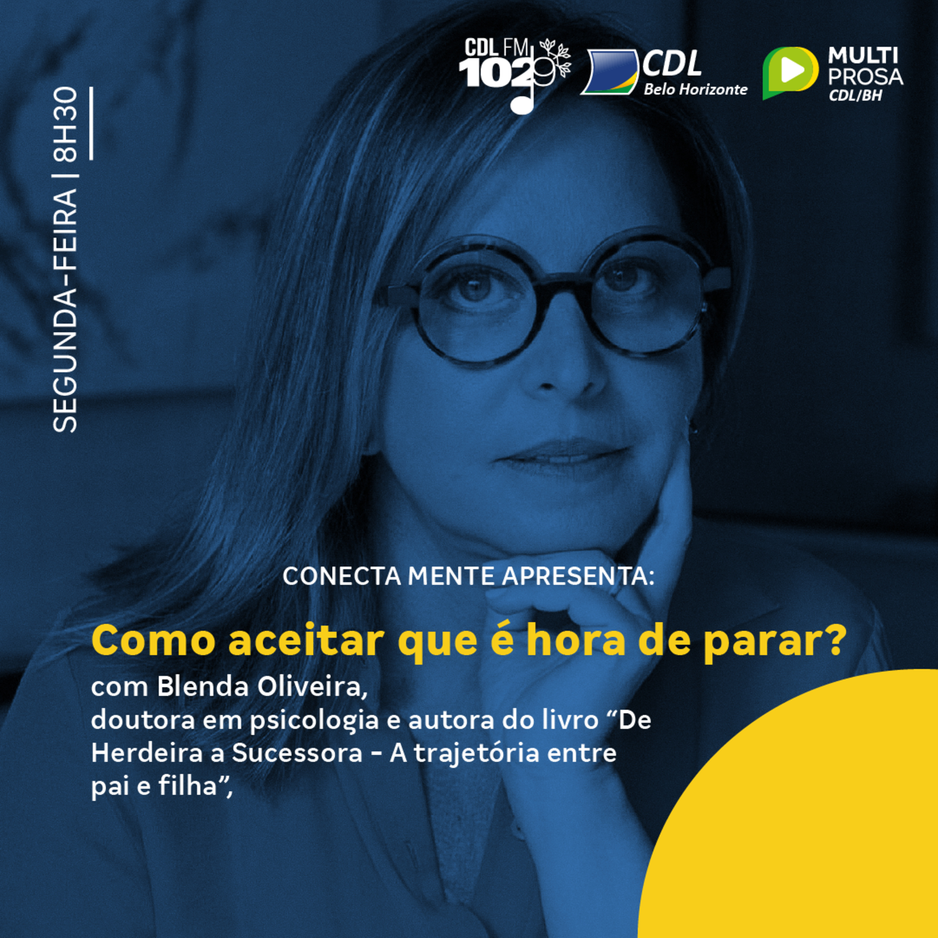 Como aceitar que é hora de parar com Blenda Oliveira | Conecta Mente #242