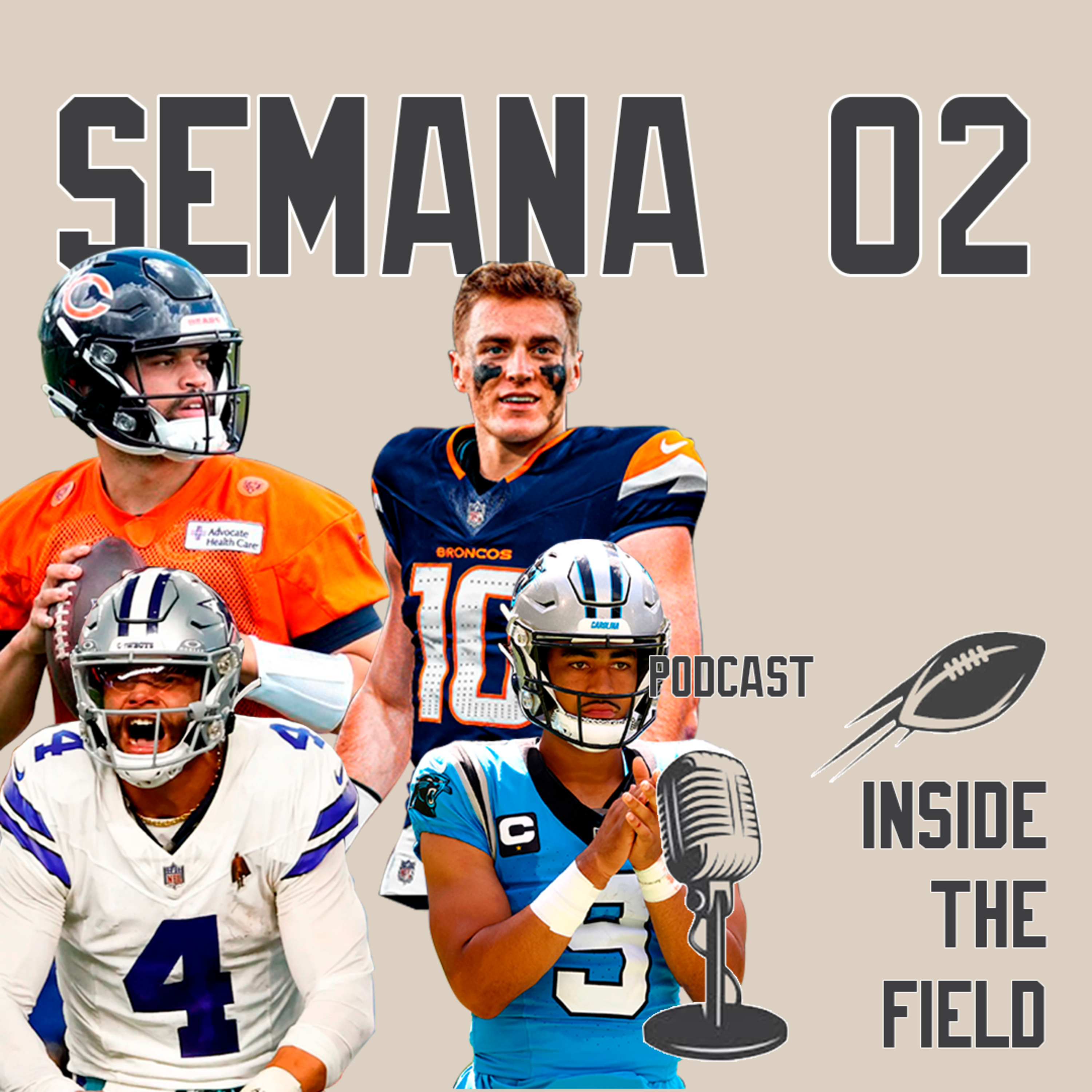 Inside The Field - 18 - Resumo Semana 02 da NFL episode artwork